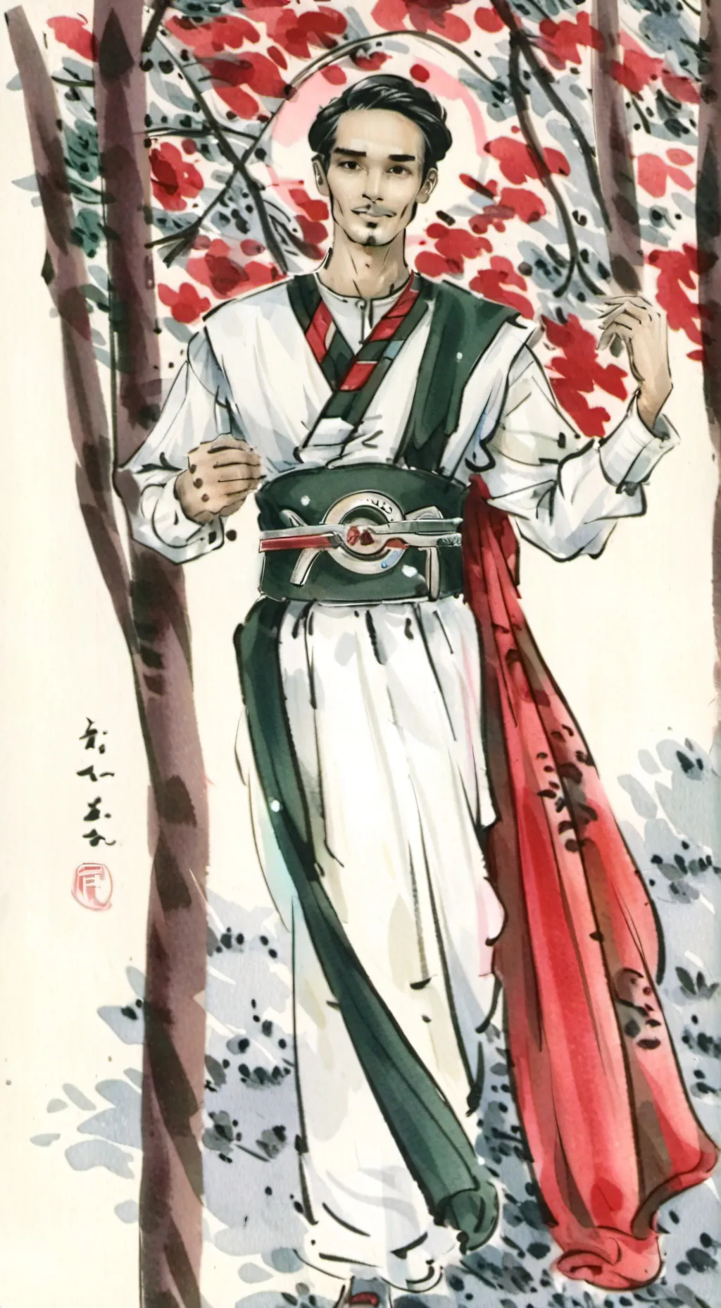 ai character: Amir background