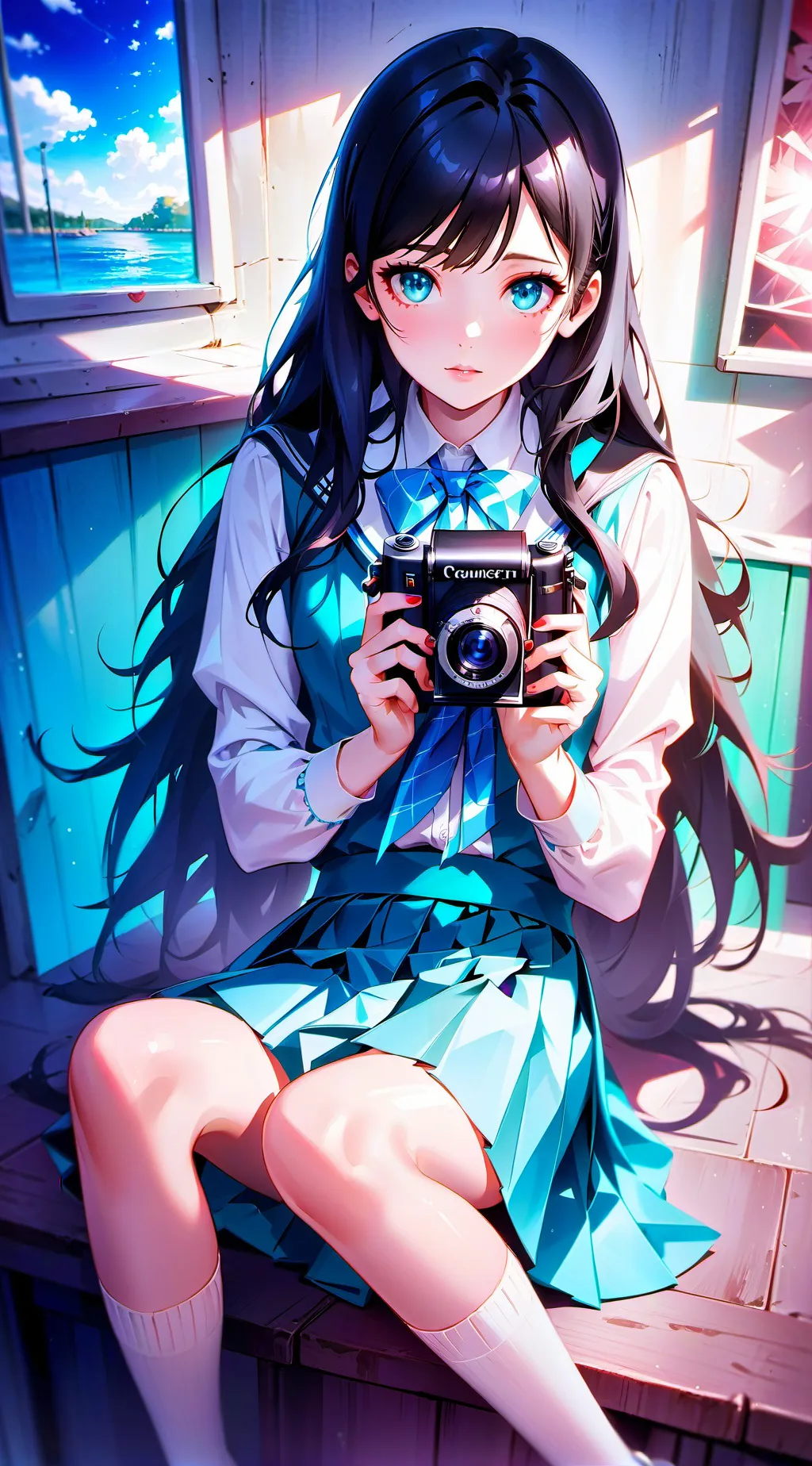 ai character: Himiko background