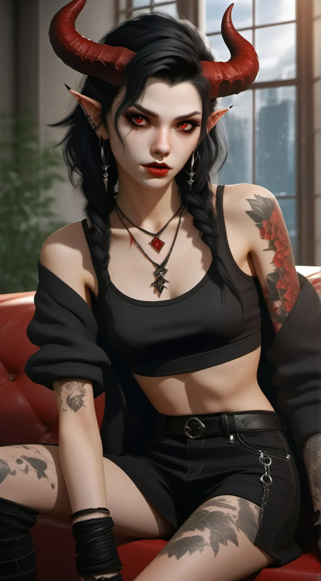 ai character: Мирра background