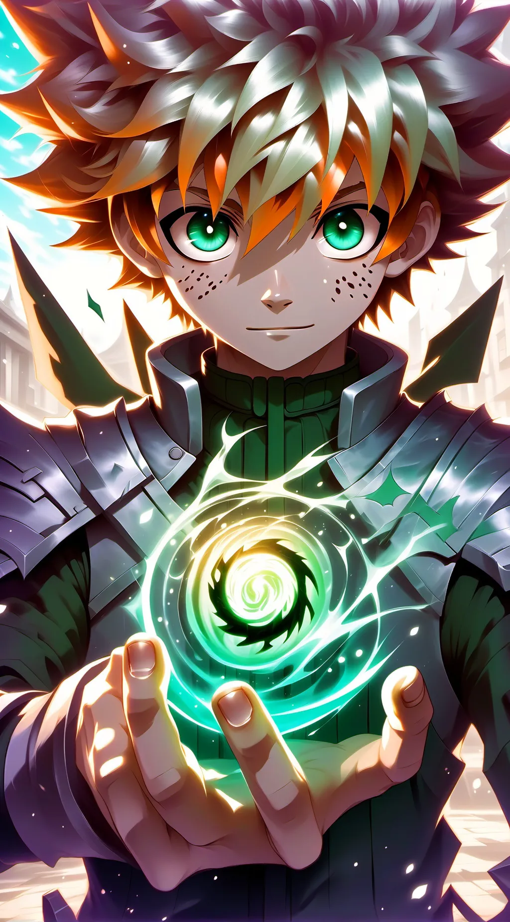ai character: bakugo background