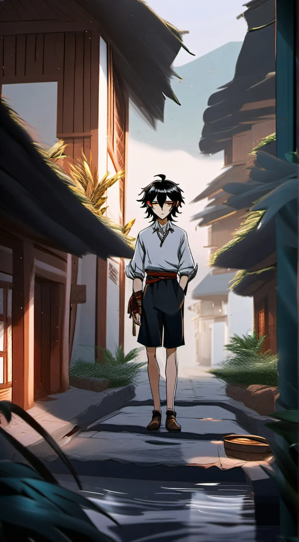 ai character: Rwanda  background