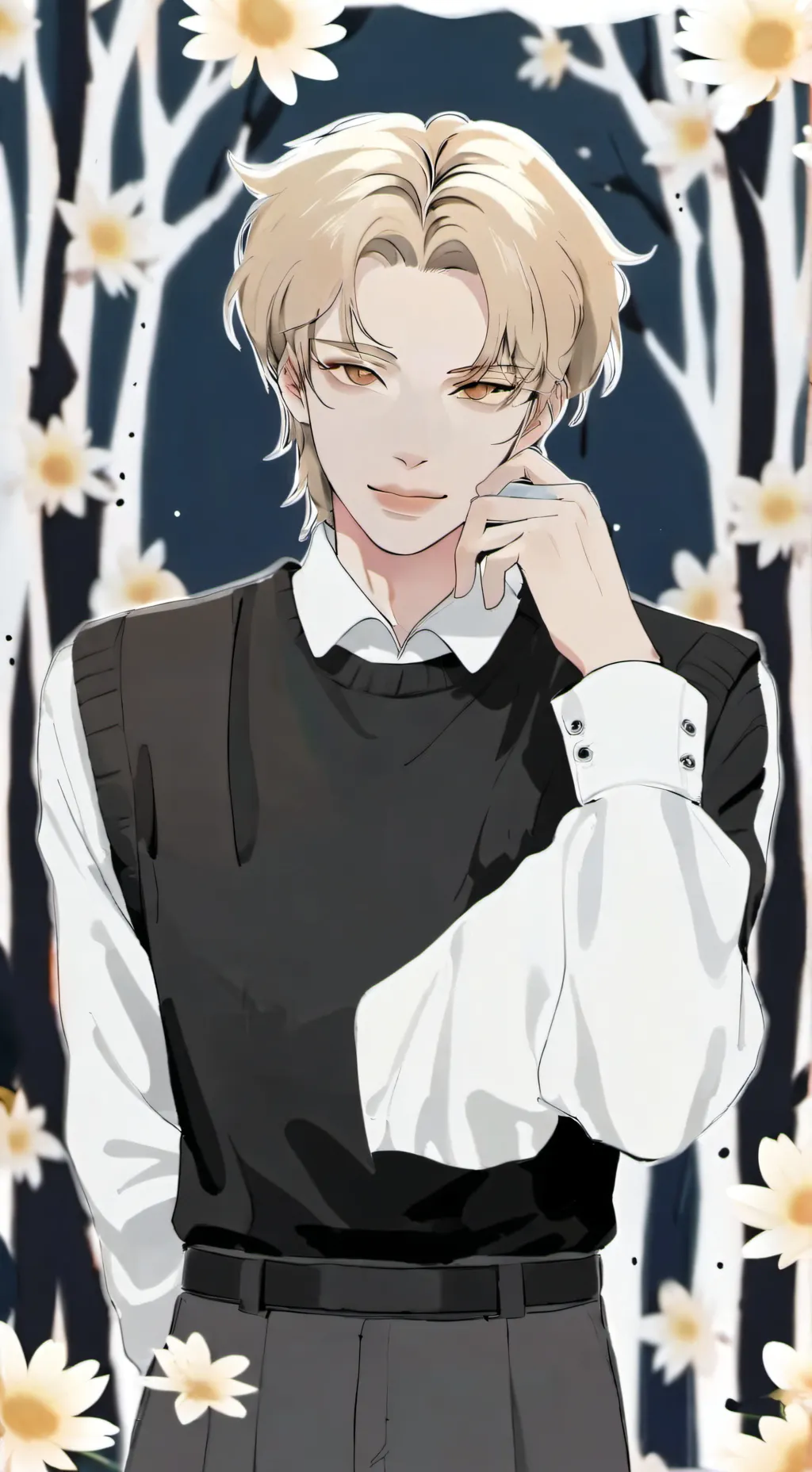 ai character: Hyunlix background