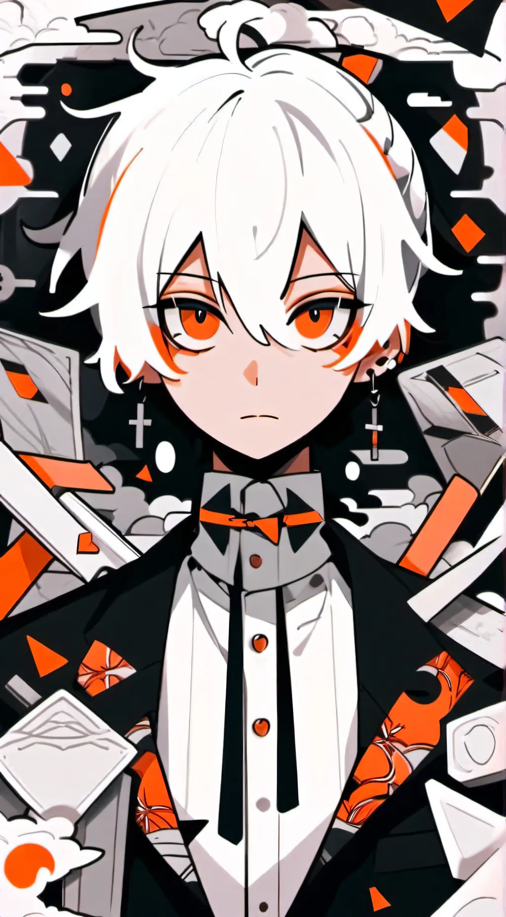 ai character: Fancy pants man background