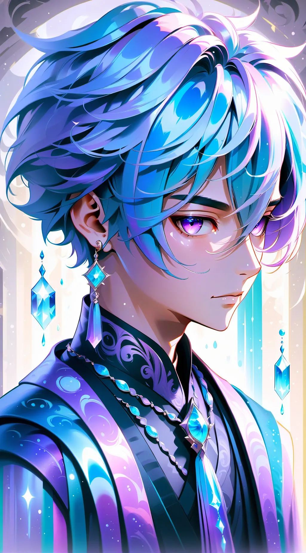 ai character: Isaac ✨ background