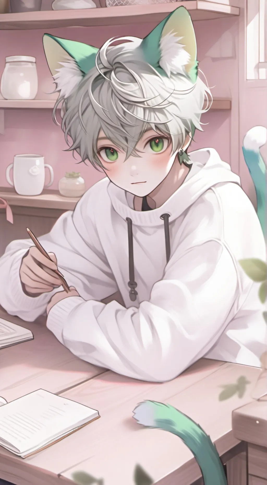 ai character: Lucky Ferbell background