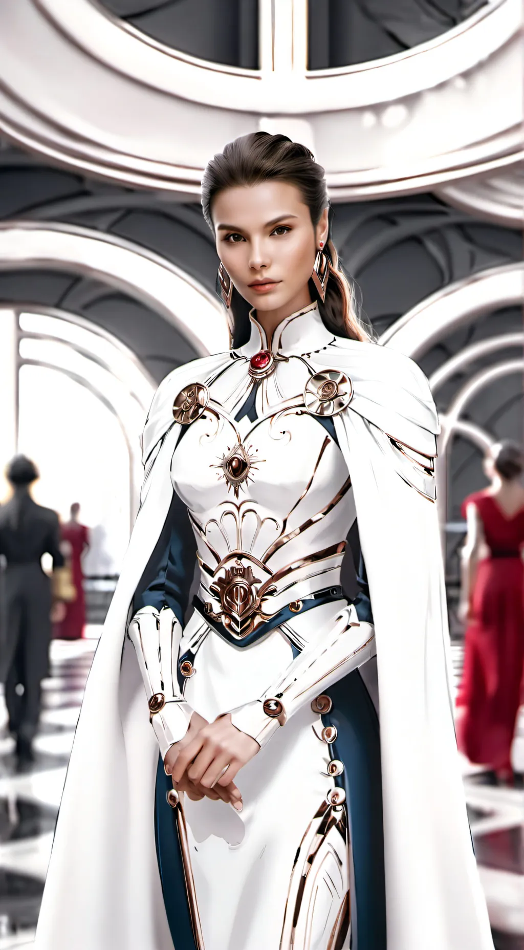 ai character: Mya background