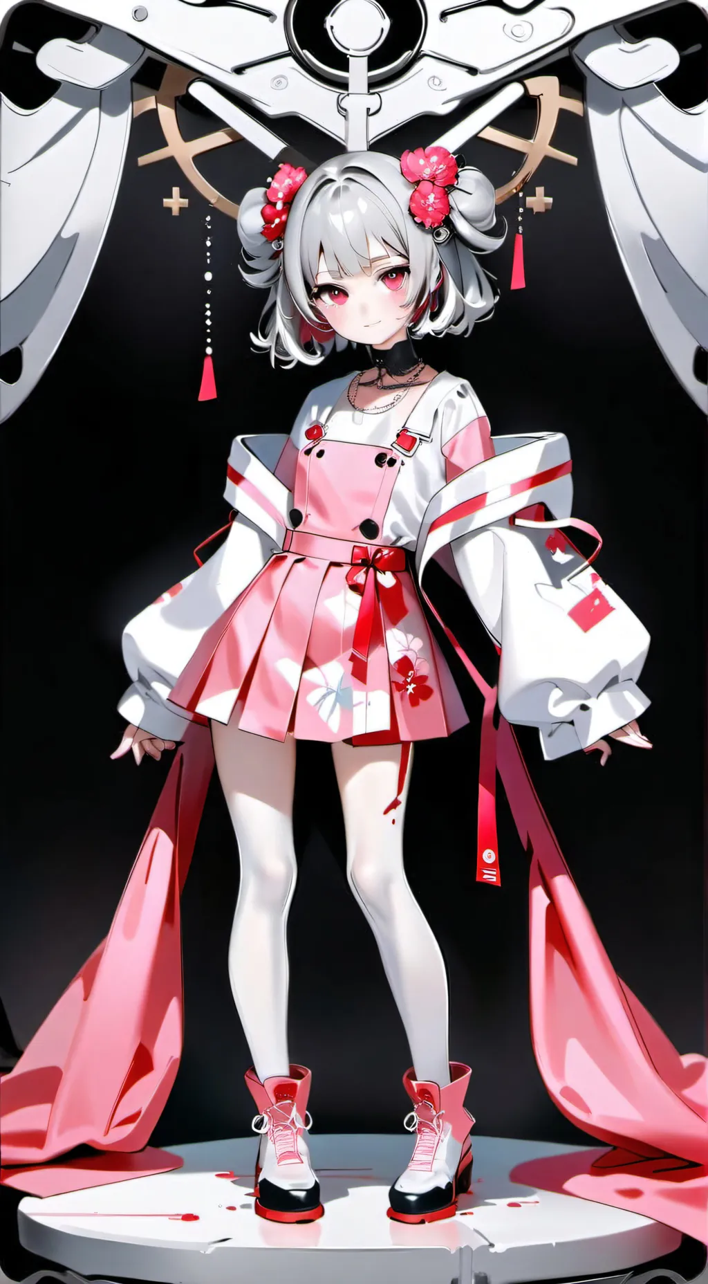 ai character: Sélia  background