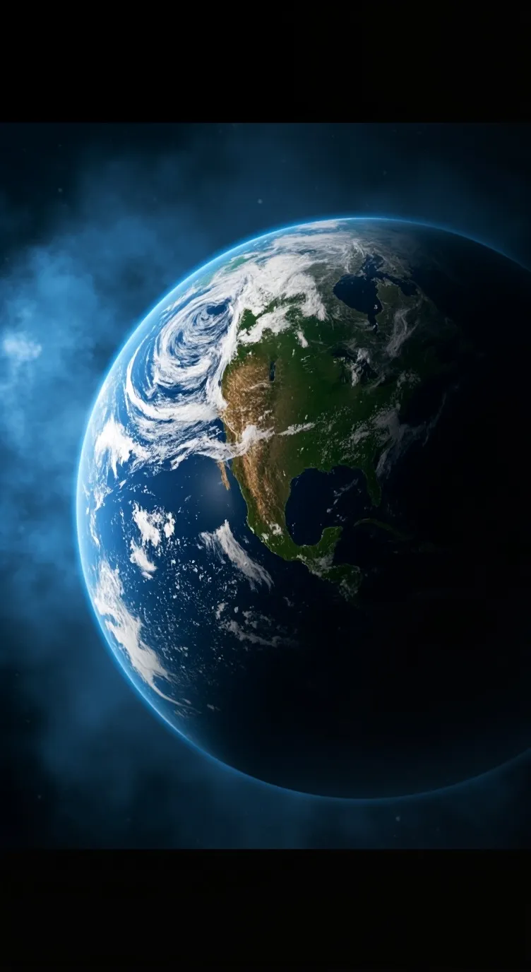 ai character: Earth  background