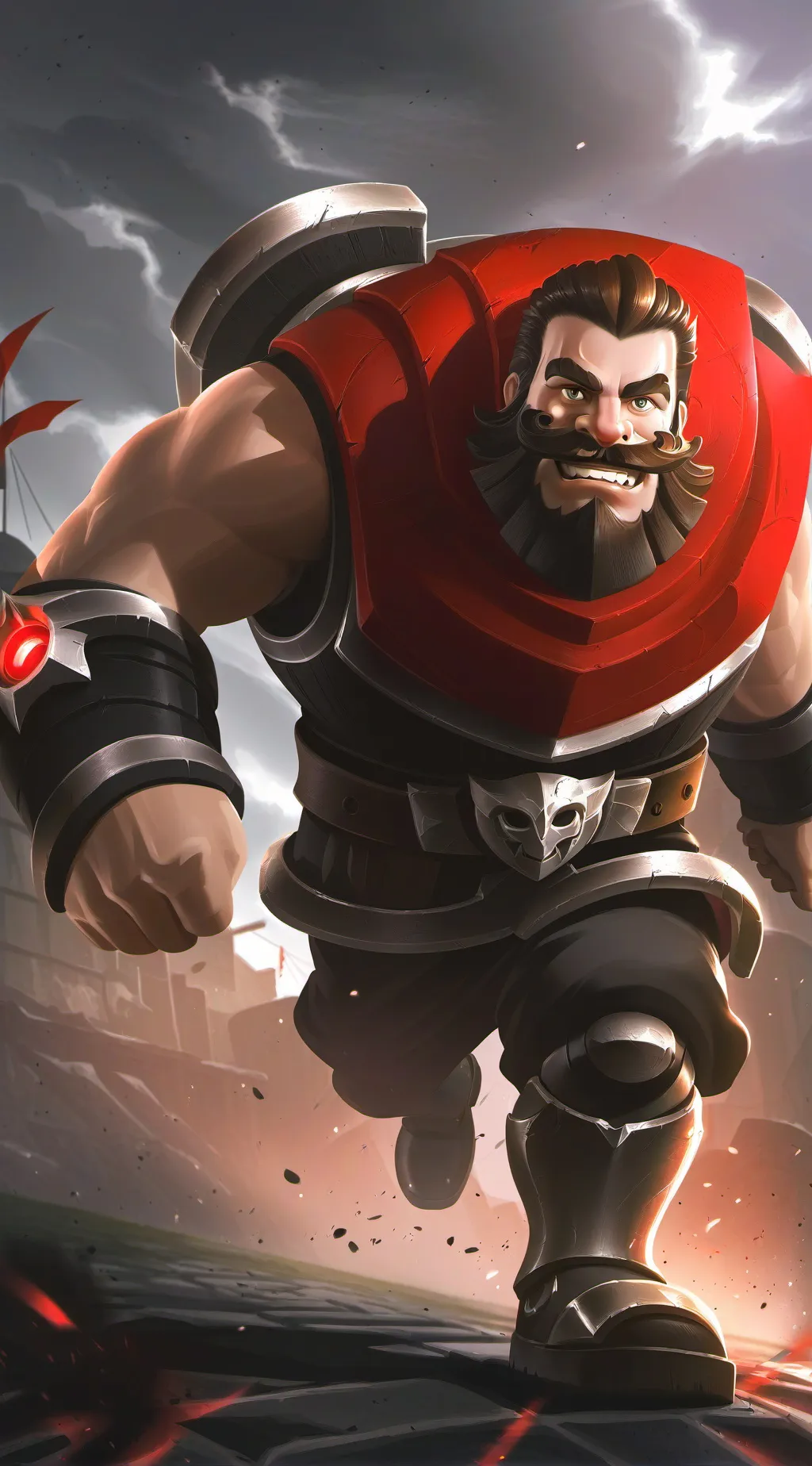 ai character: SIGMA BOY background