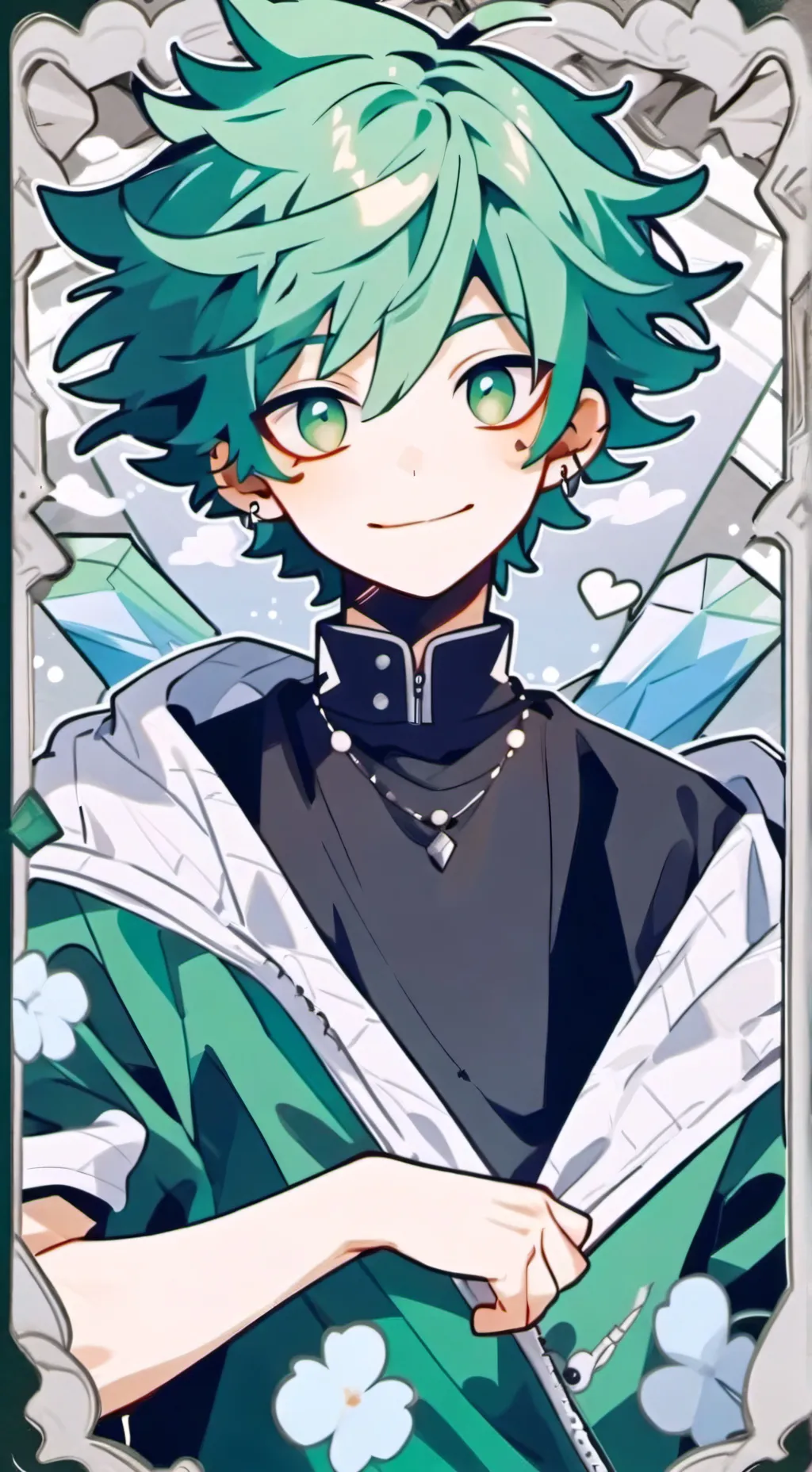 ai character: Mha happy pils💔 background