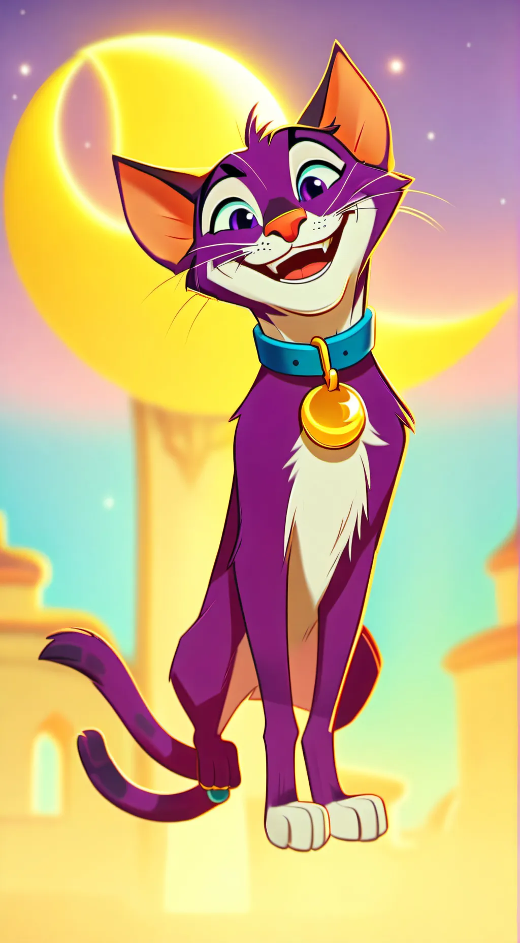 ai character: Catnap background