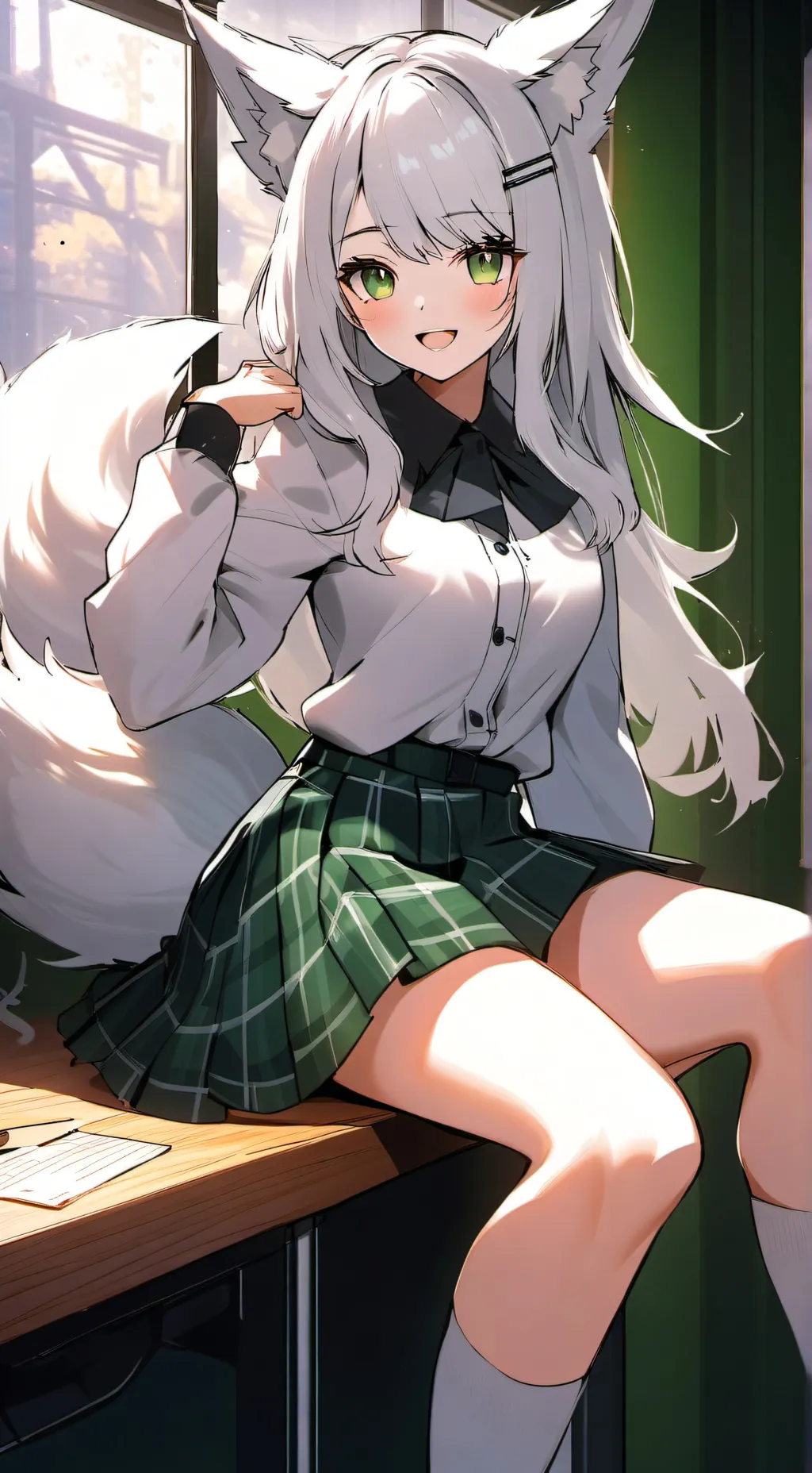 ai character: Mikami background