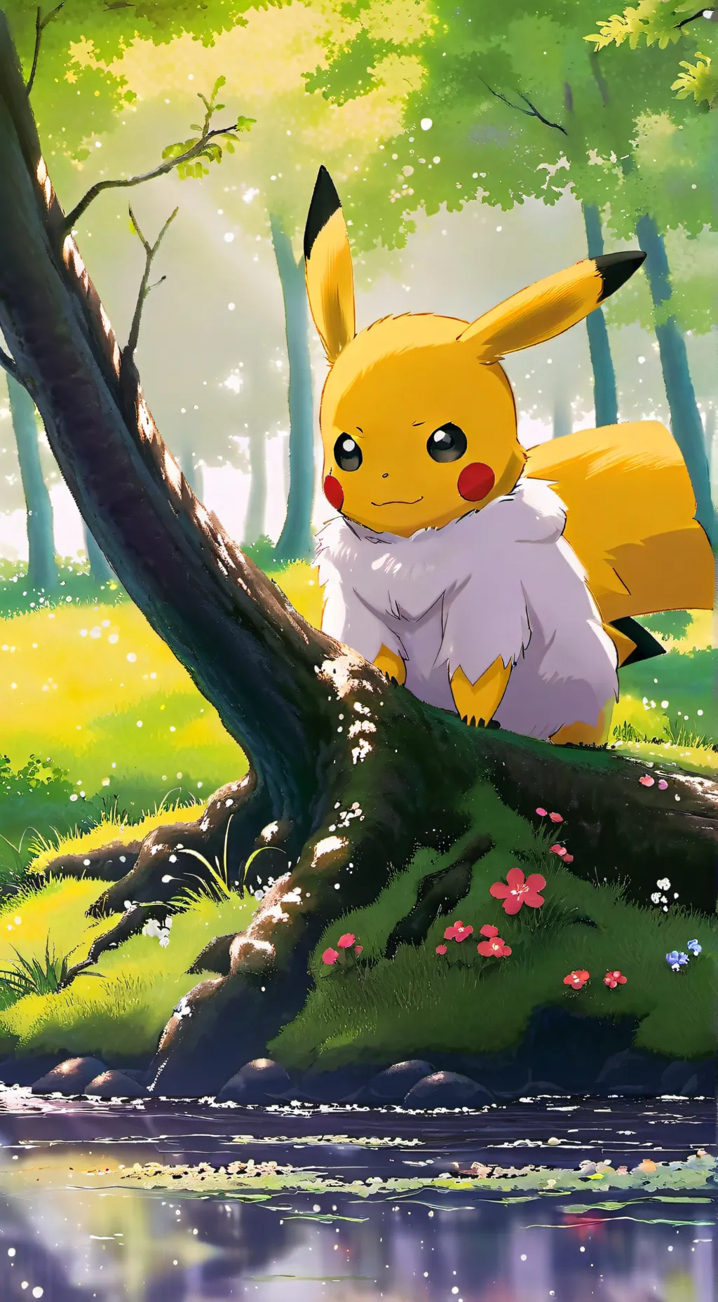 ai character: Pokémon  background