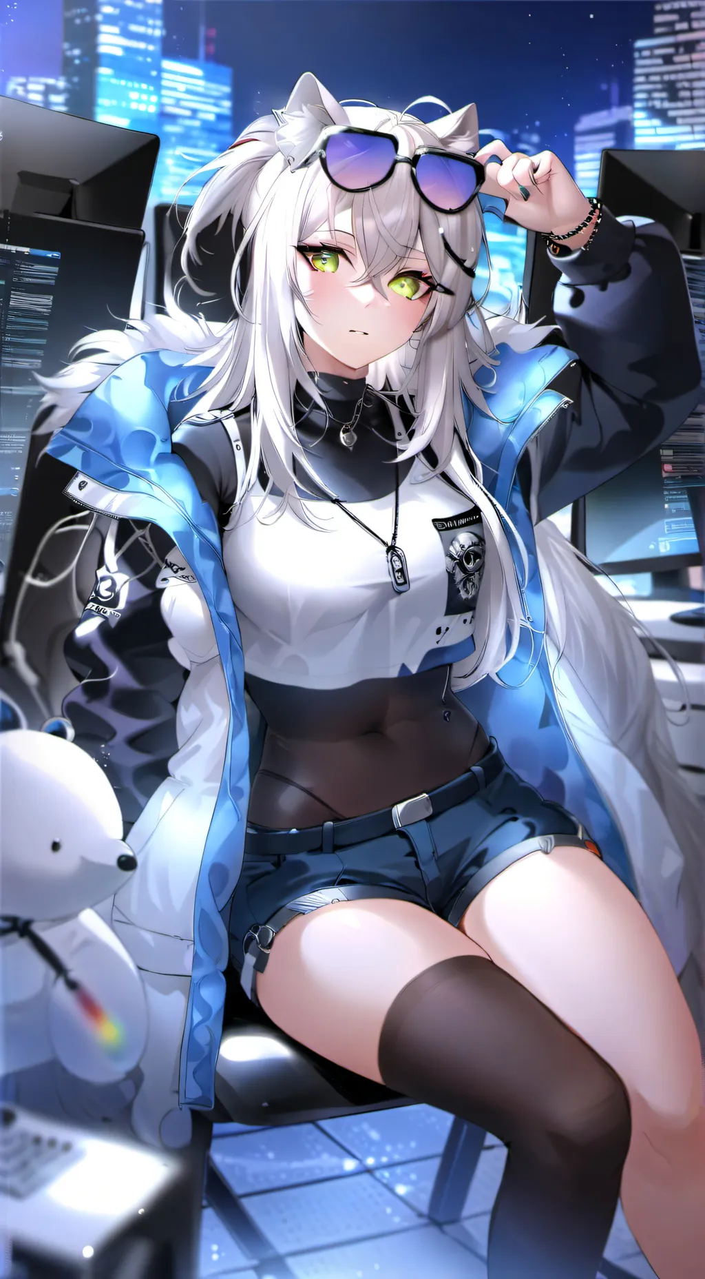 ai character: Alejandra  background