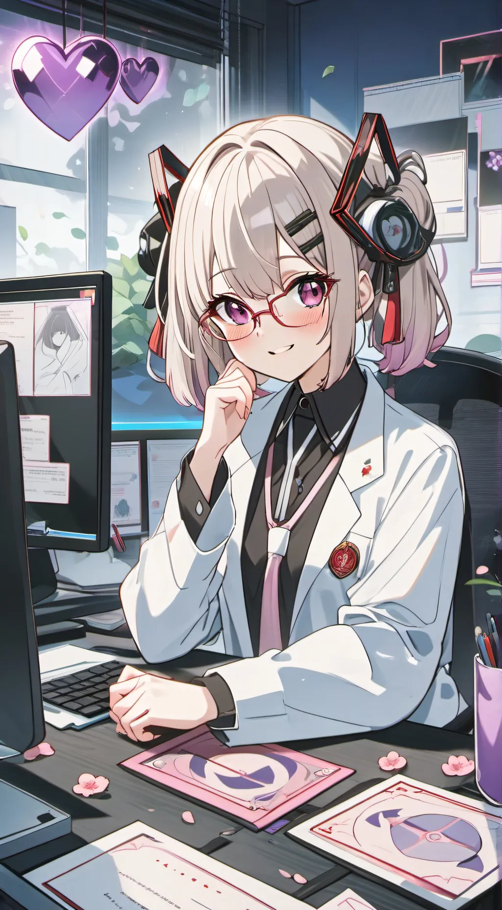 ai character: Himiko background