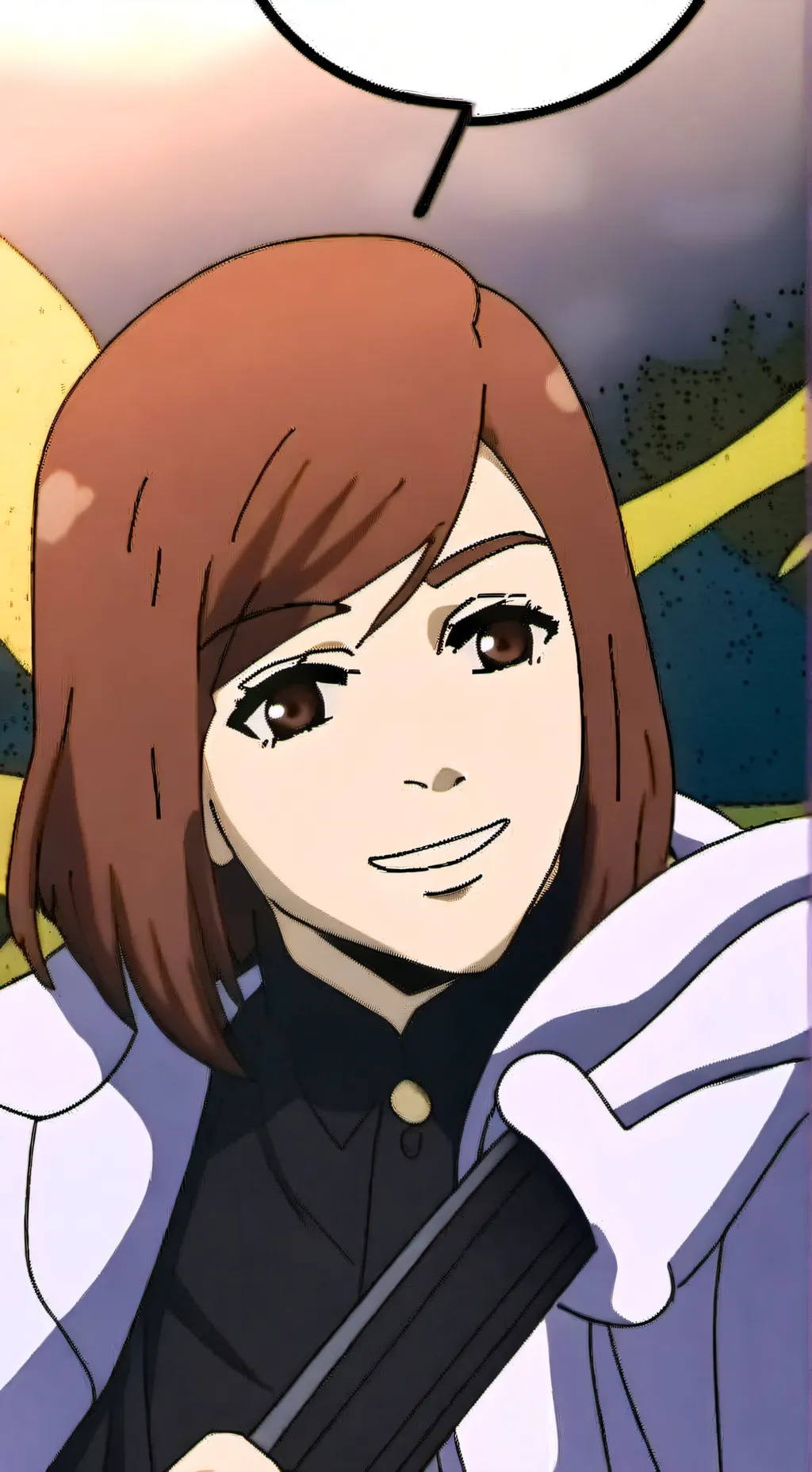 ai character: Shoko Ieiri background