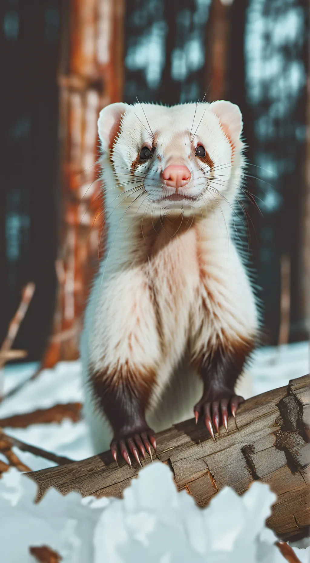 ai character: 🐁FERRET🐁 background