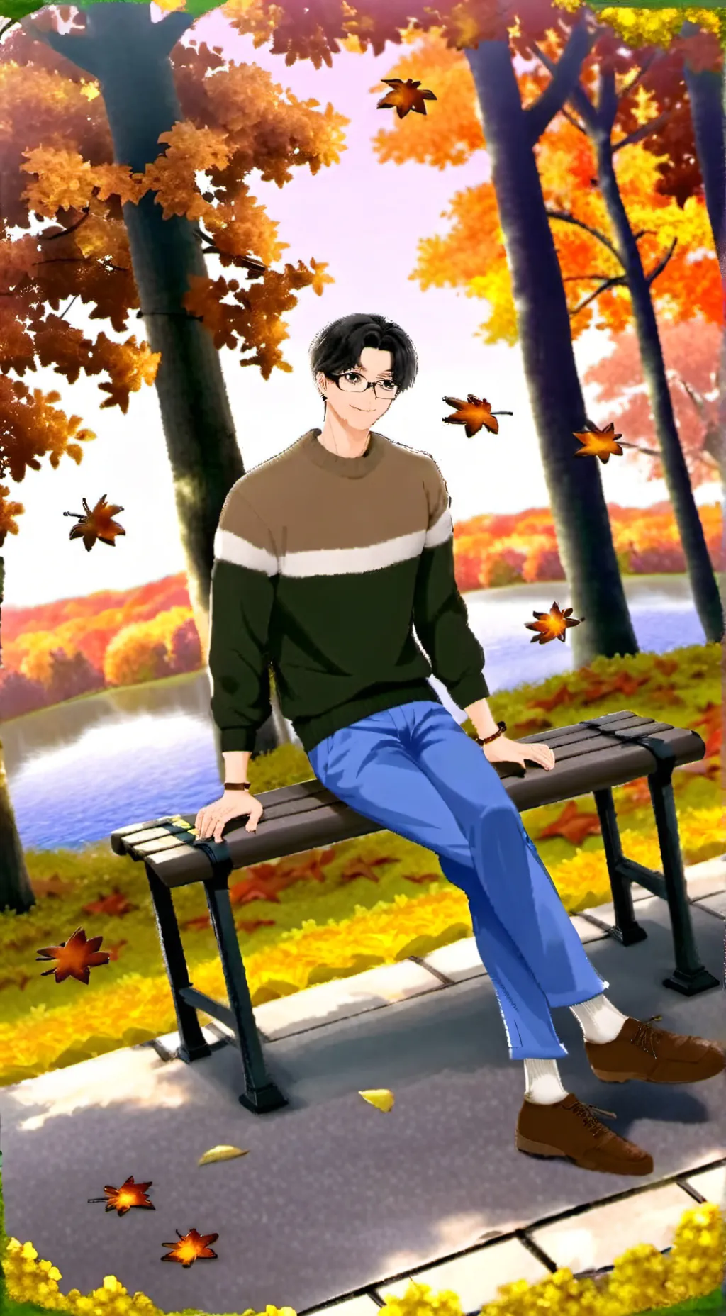 ai character: stupid guy background