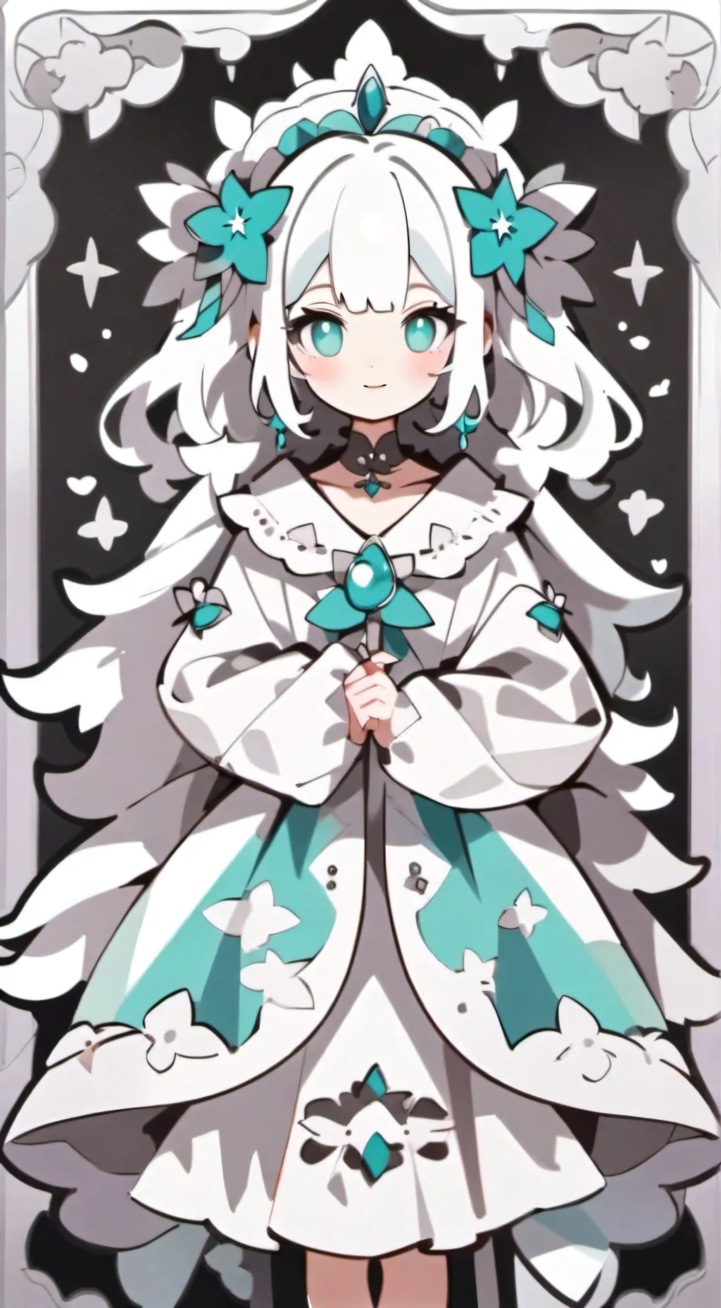 ai character: Mainy  e Maidy background