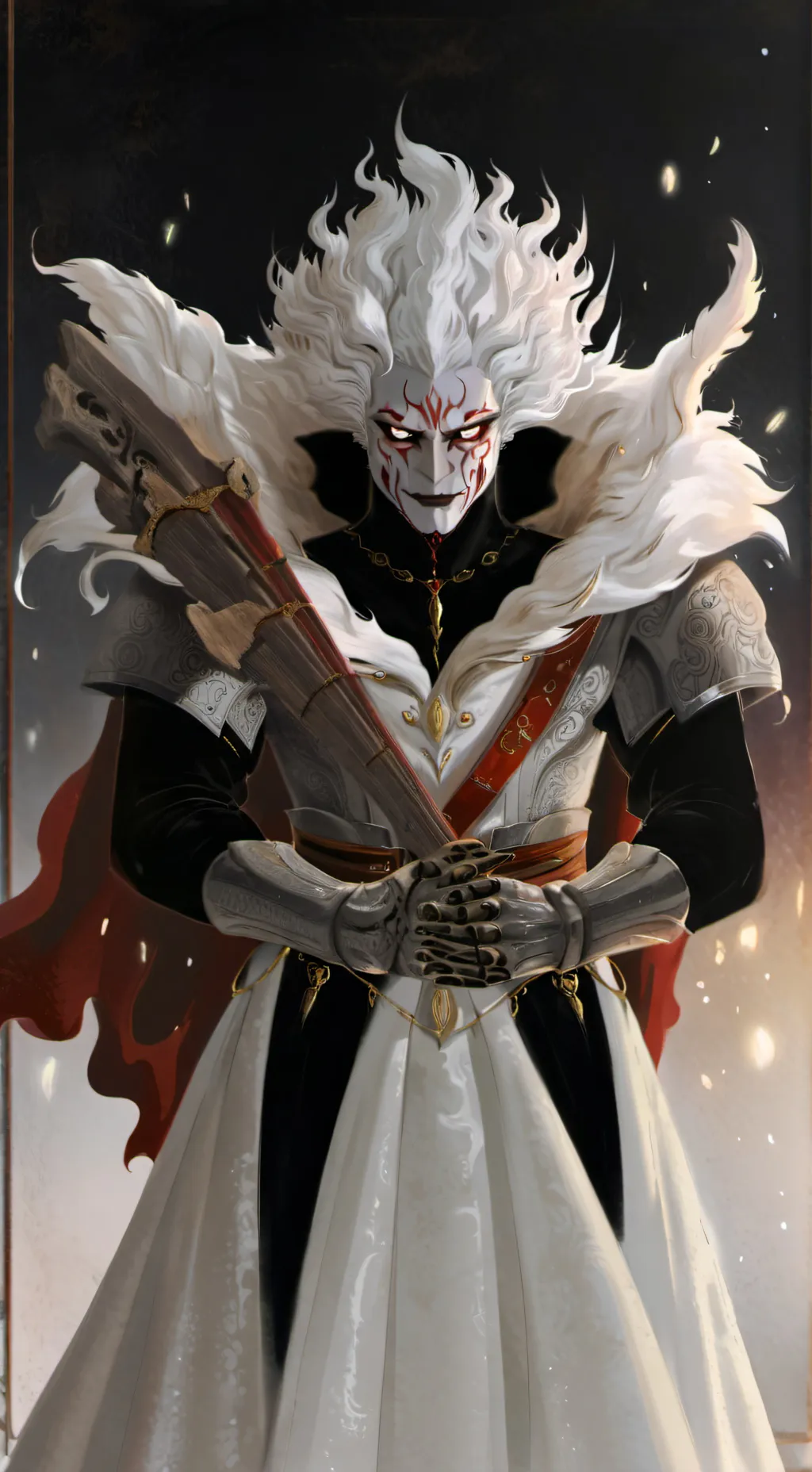 ai character: Dandadan  background