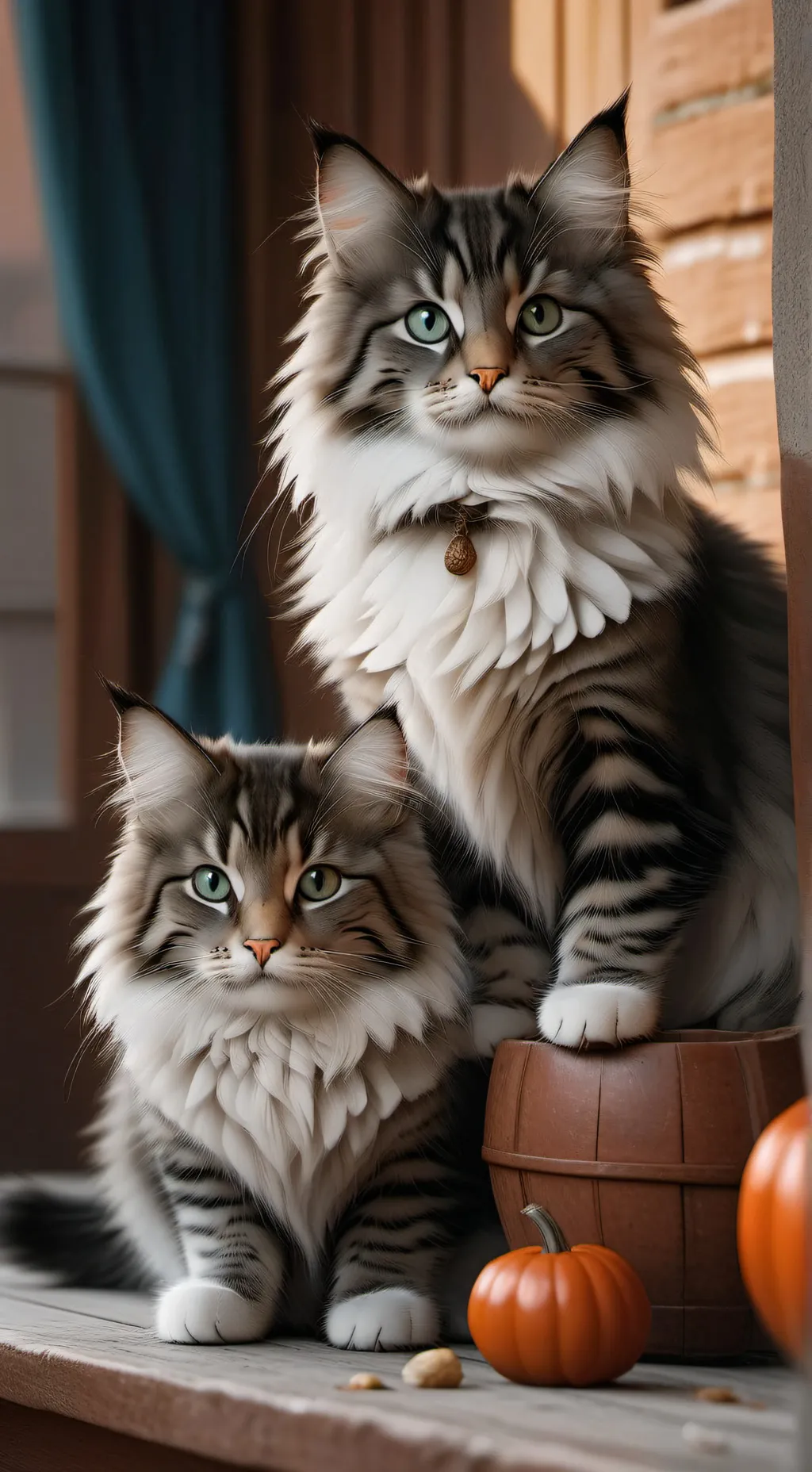 ai character: tus gatitos  background