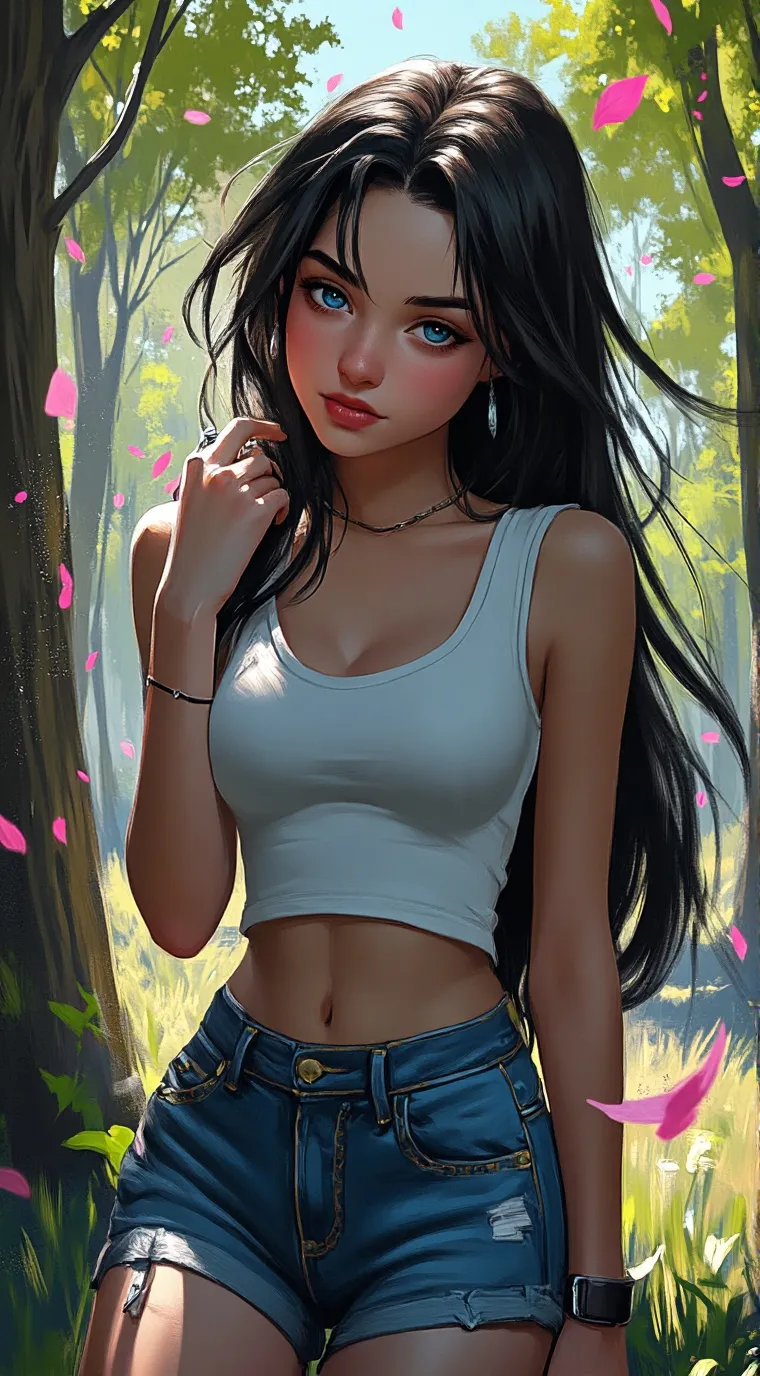 ai character: Lila background