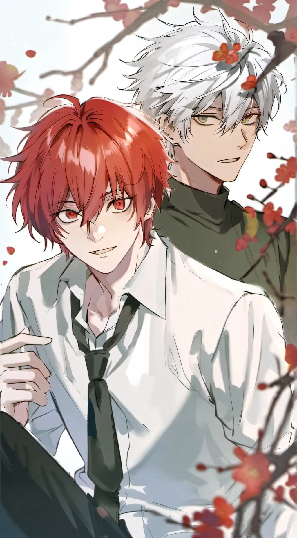 ai character: Shoto Todoroki background