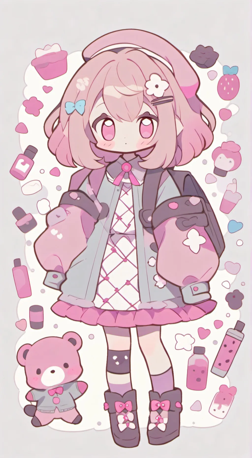 ai character: Dw hate you background