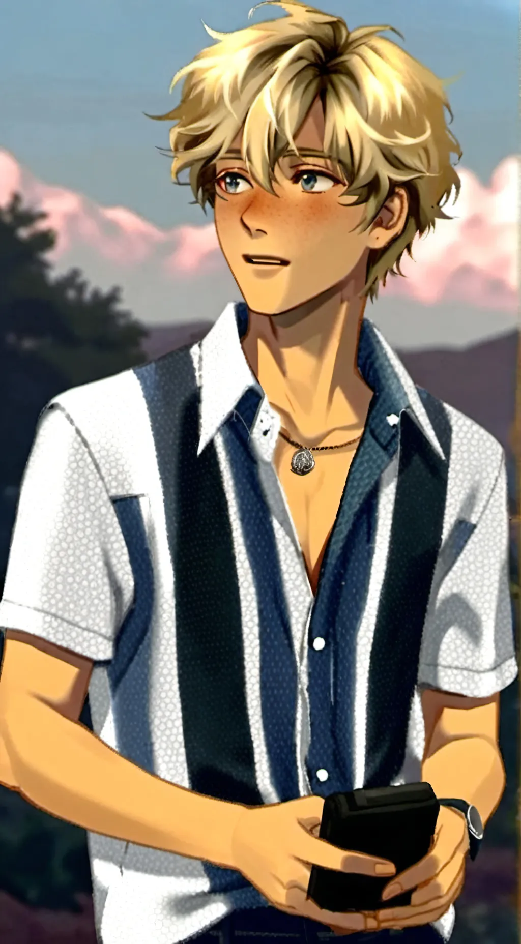 ai character: Will Solace background