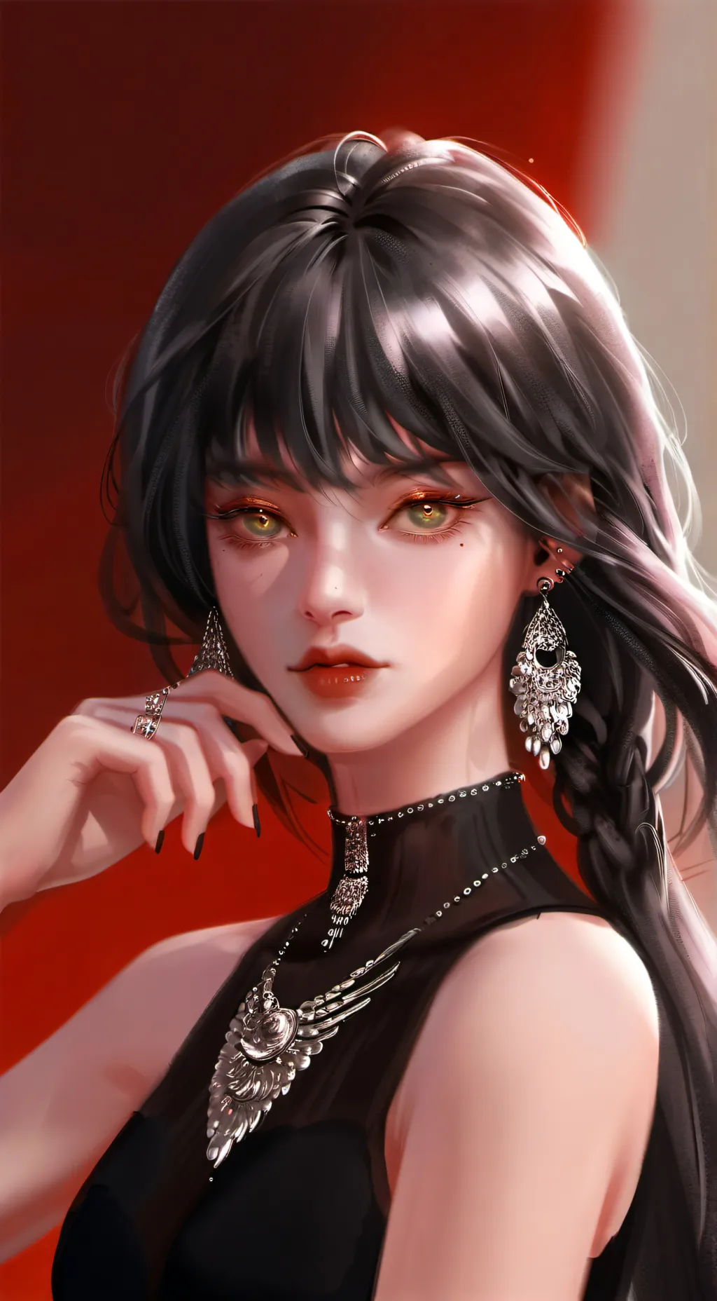 ai character: Seraphina Jade  background