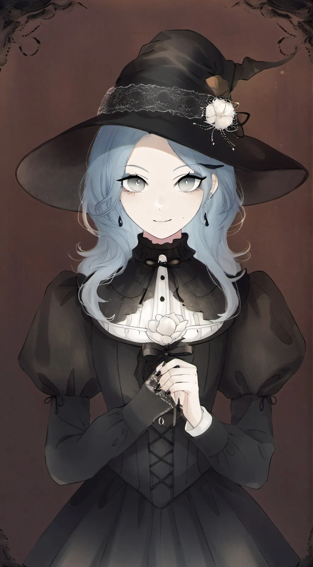 ai character: Crystal background