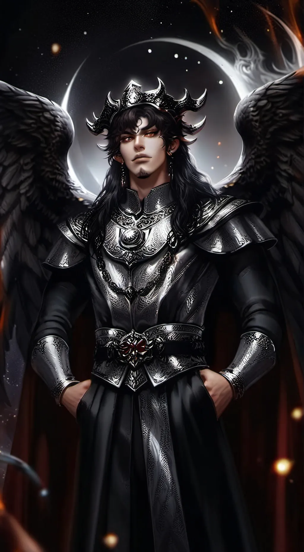 ai character: Demon/BL background