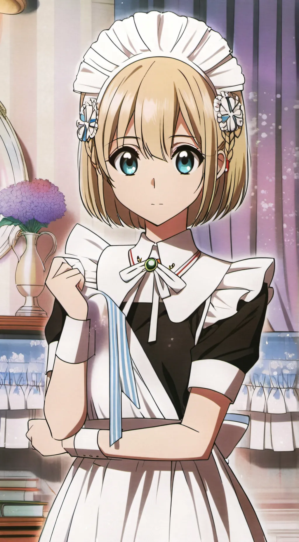 ai character: angela background