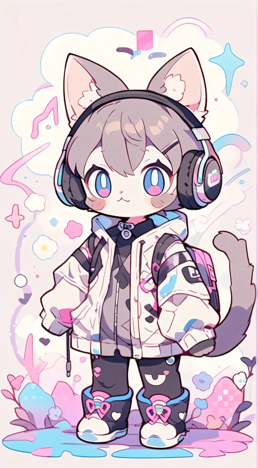 ai character: ♡~Felex~♡ background