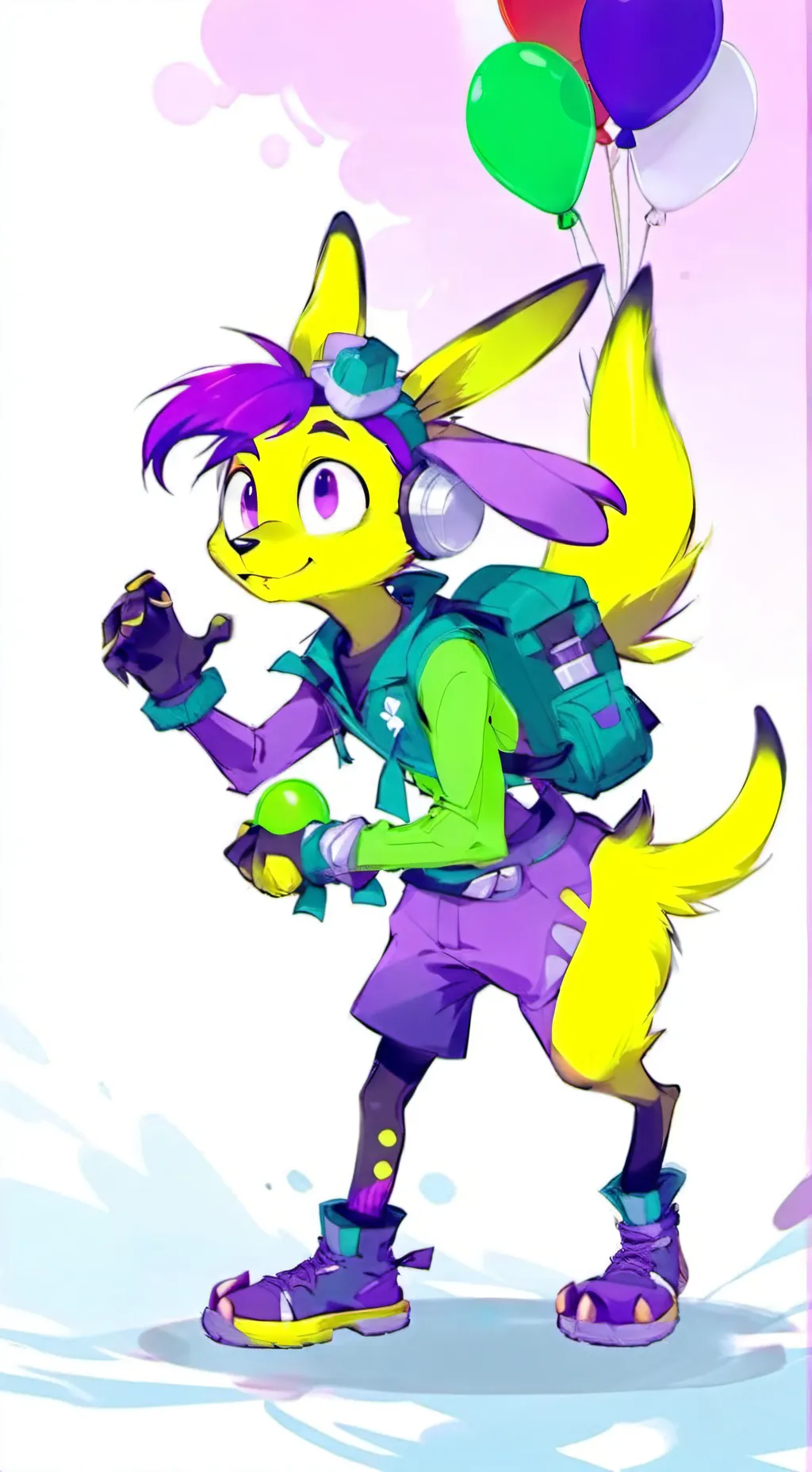 ai character: Looey background