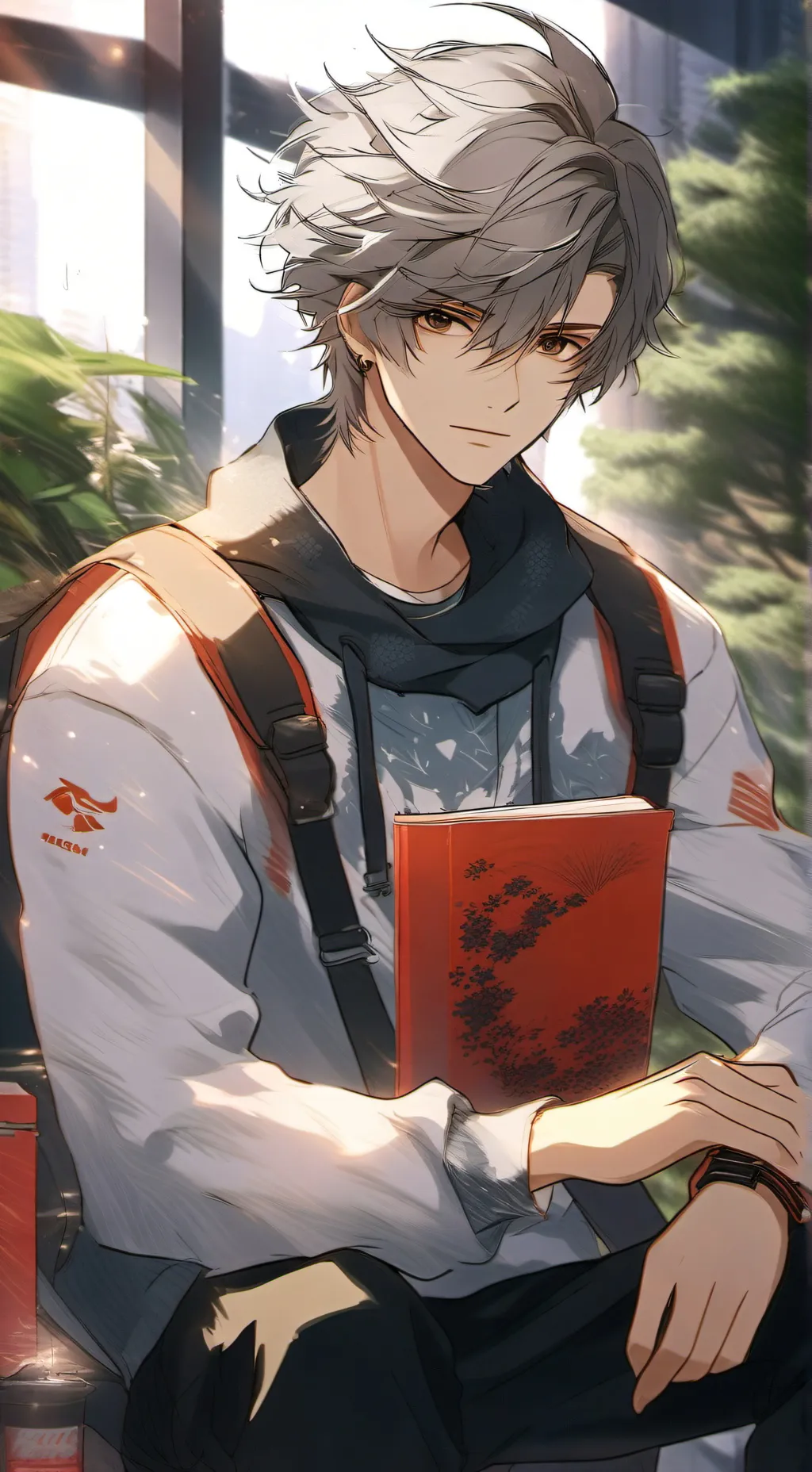 ai character: Evan background