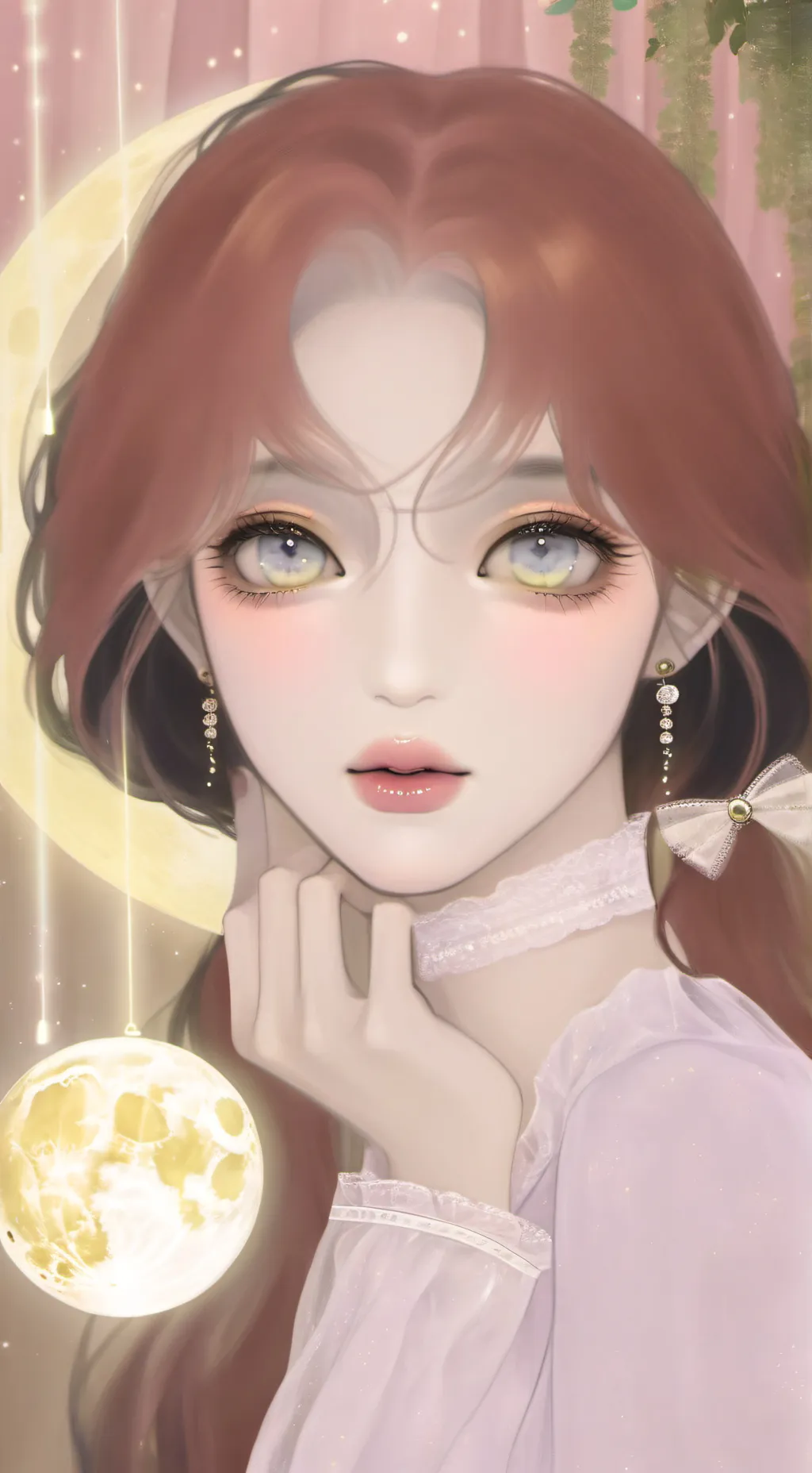 ai character: I like you meme background