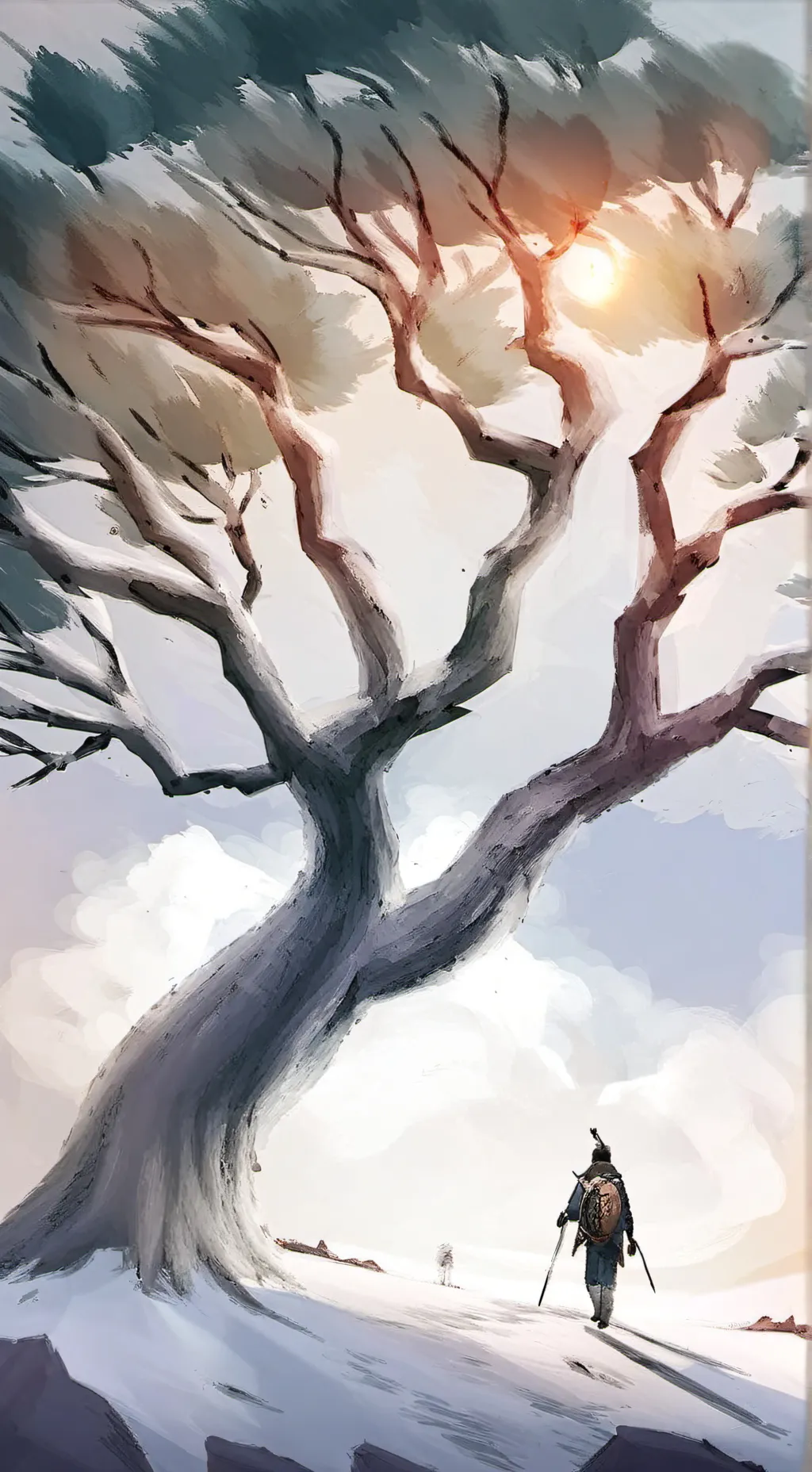 ai character: Mui angst background