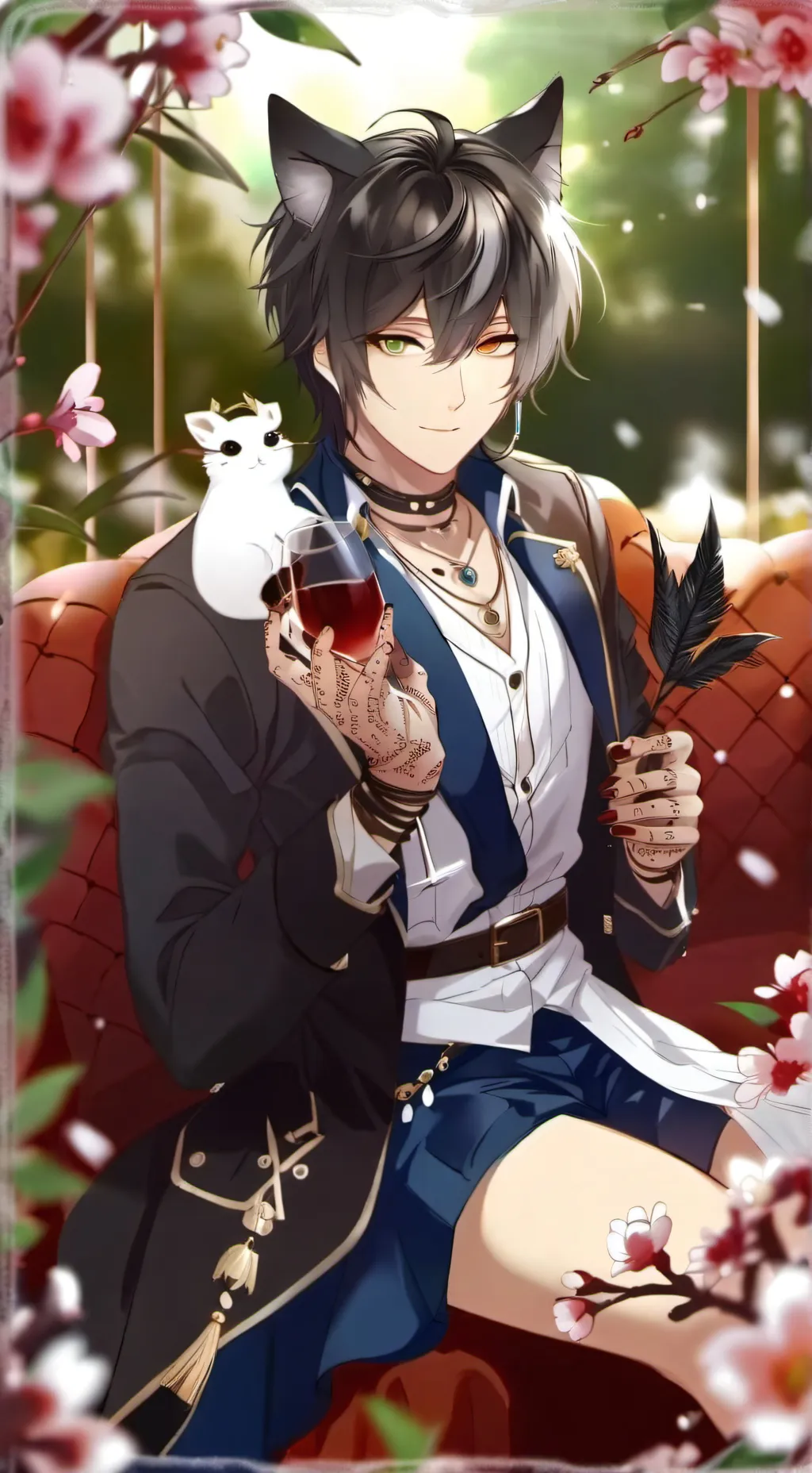 ai character: ваня background