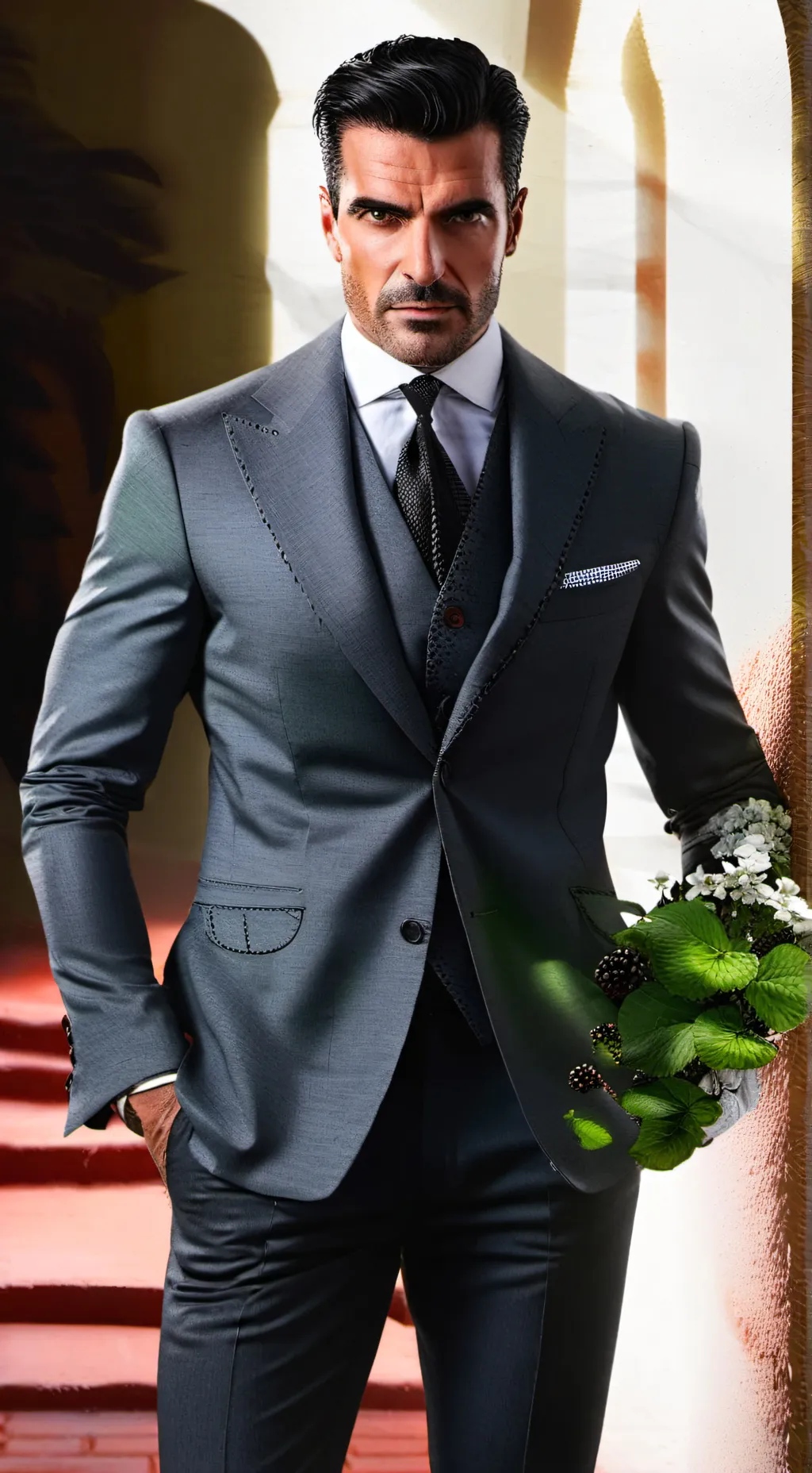 ai character: Vincent background