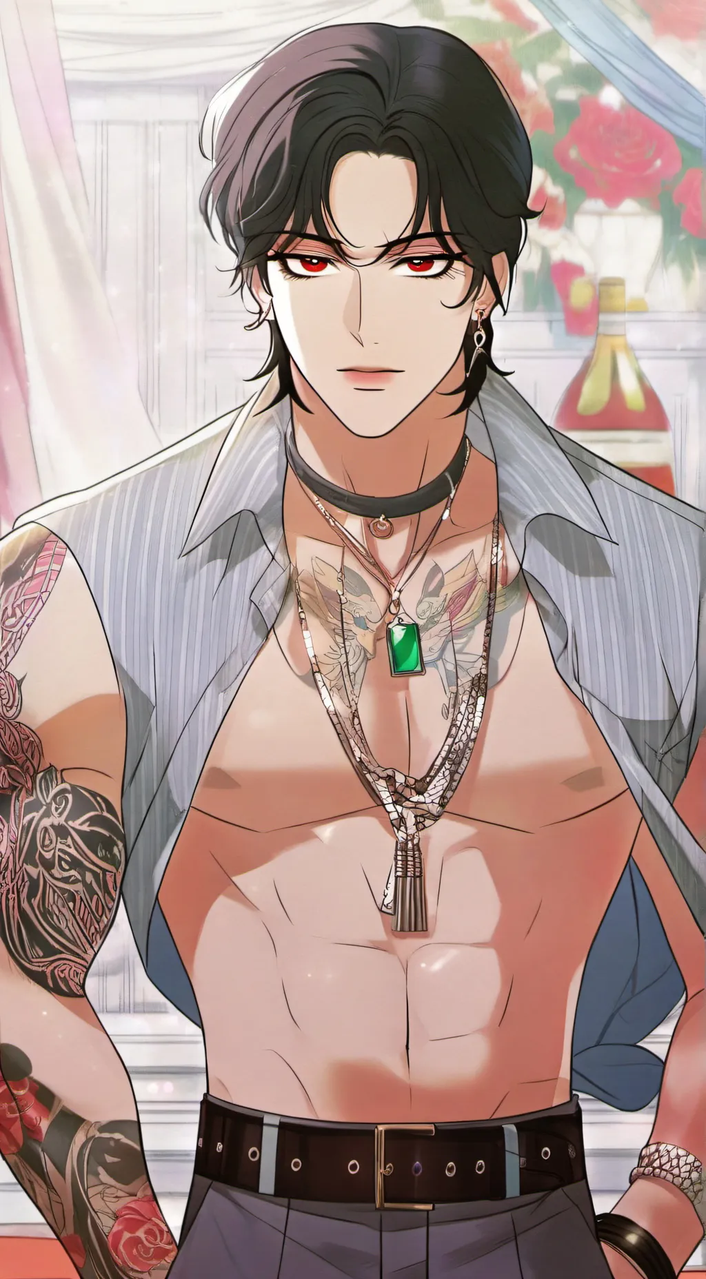 ai character: Asher background