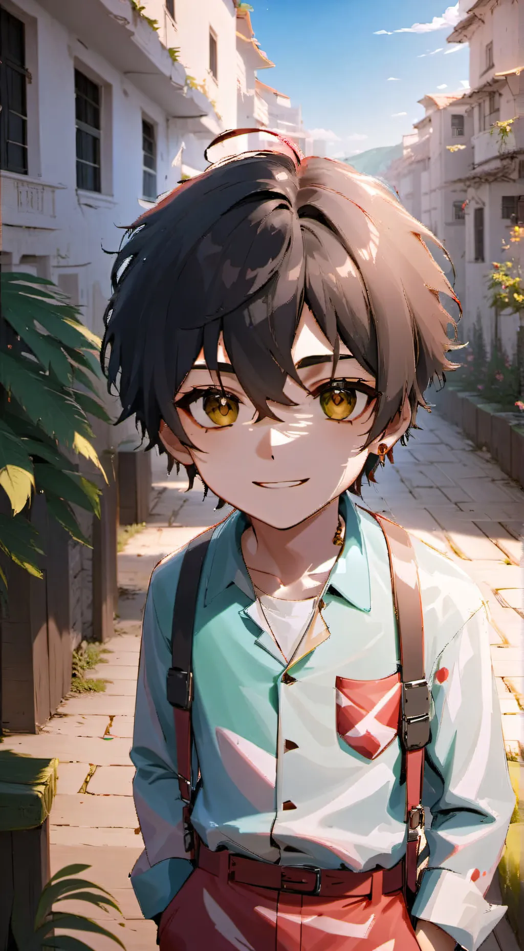 ai character: alex  background