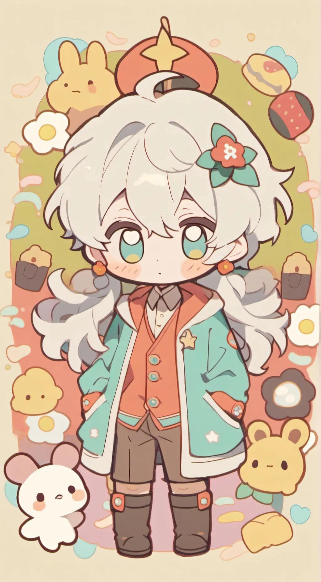 ai character: 🚫don't care 🚫 background