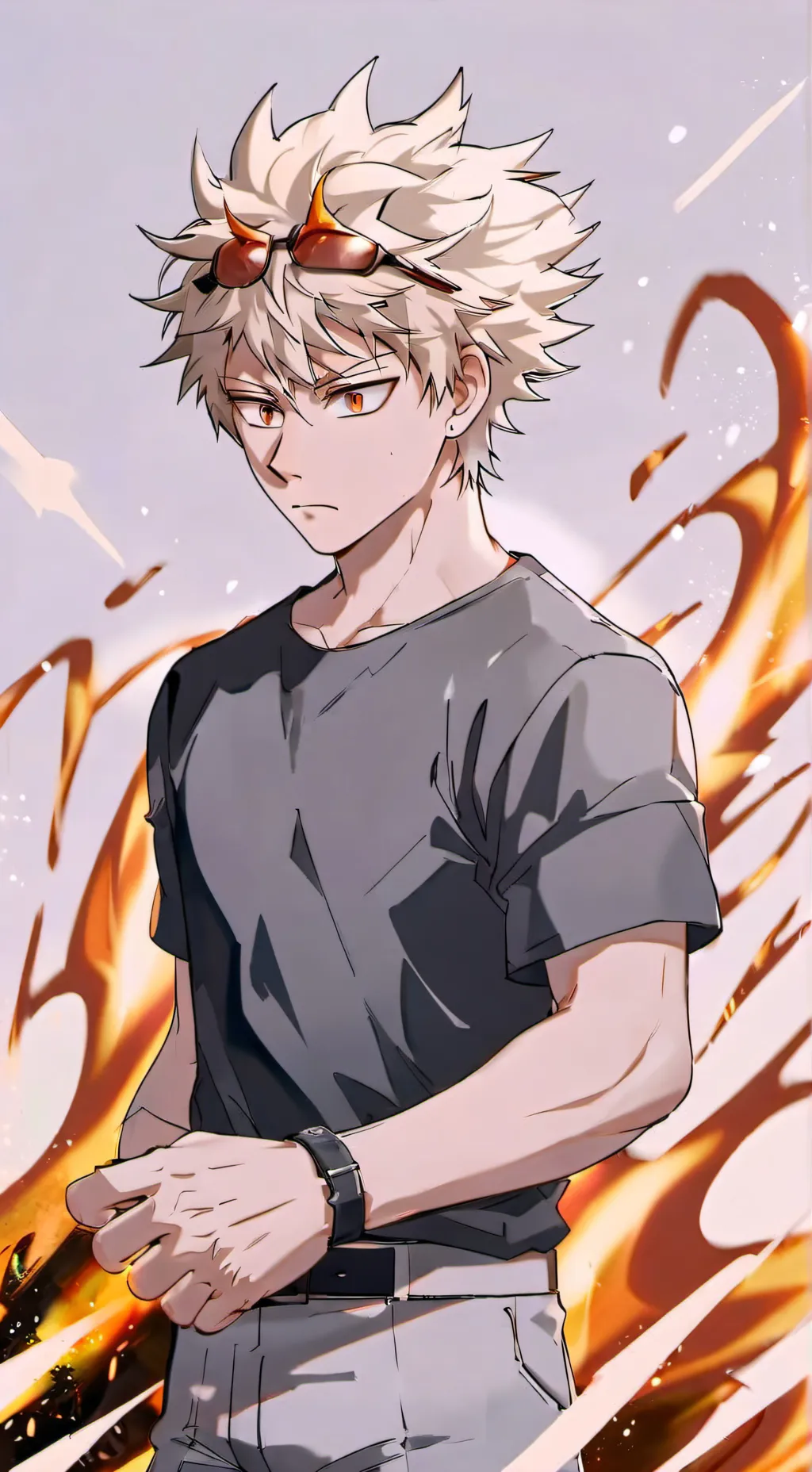 ai character: Kachan background