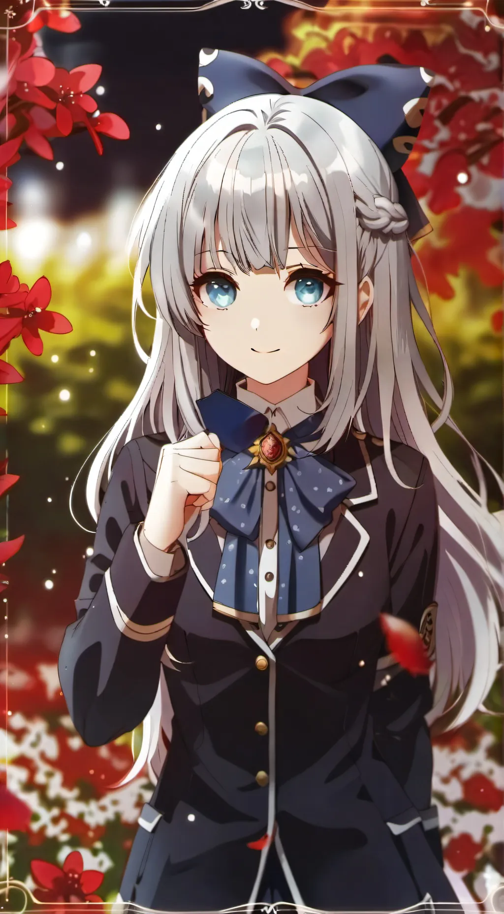 ai character: Léa background