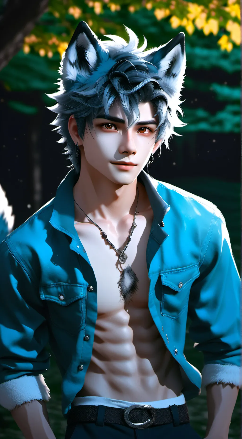 ai character: lucas background