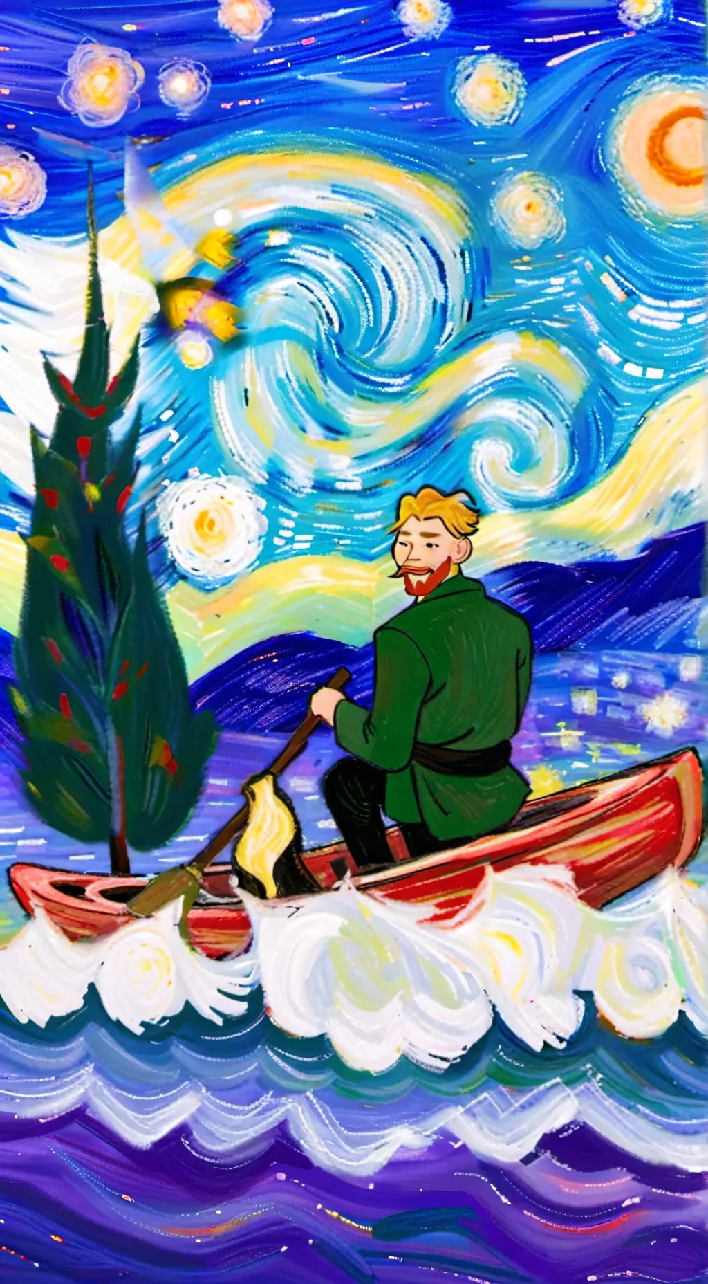 ai character: Party noob!🎈🎉 background