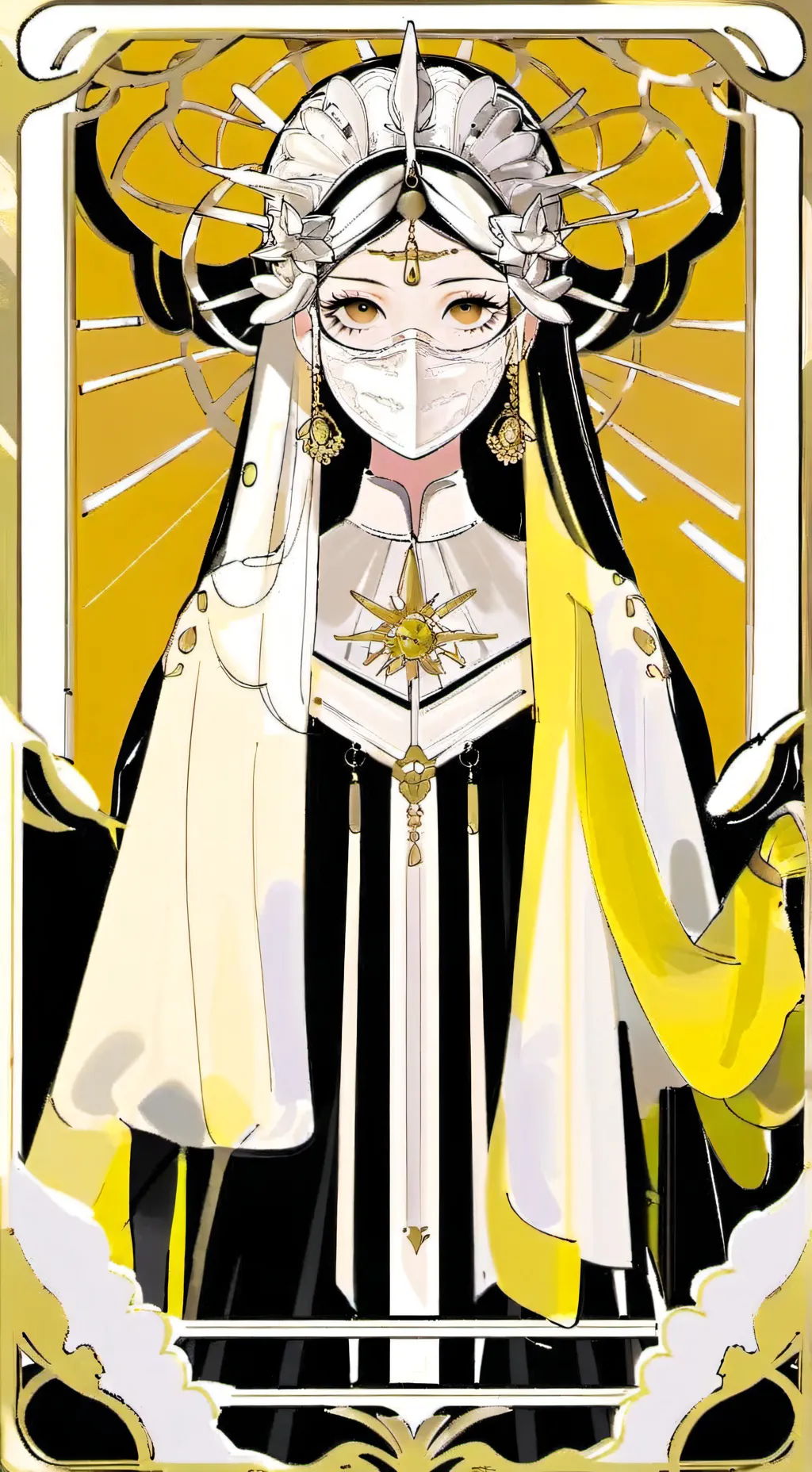 ai character: godess background