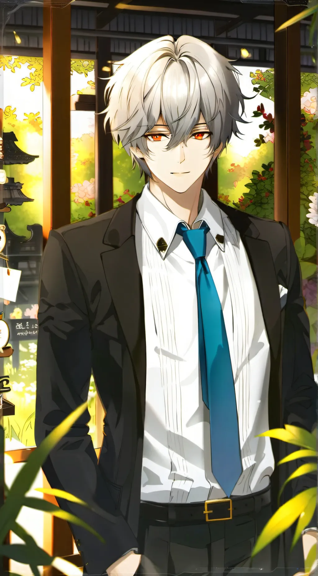 ai character: Lucas background