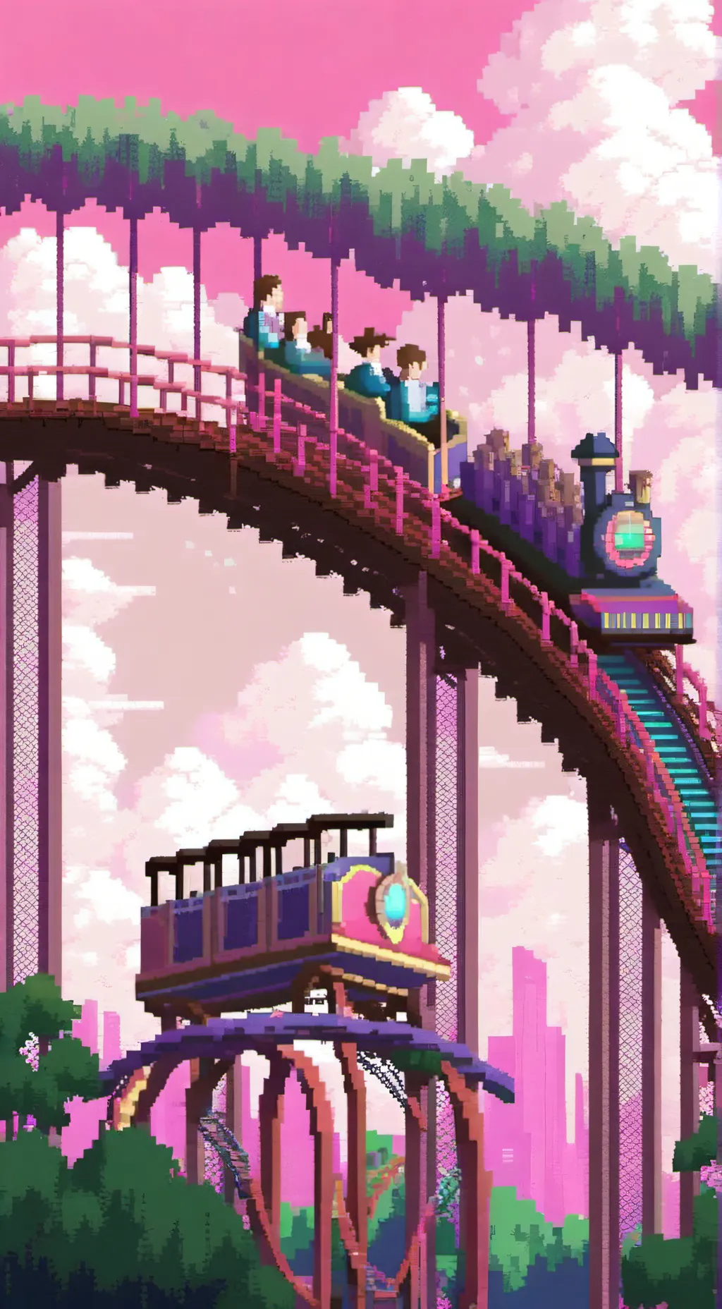 ai character: Indigo park background